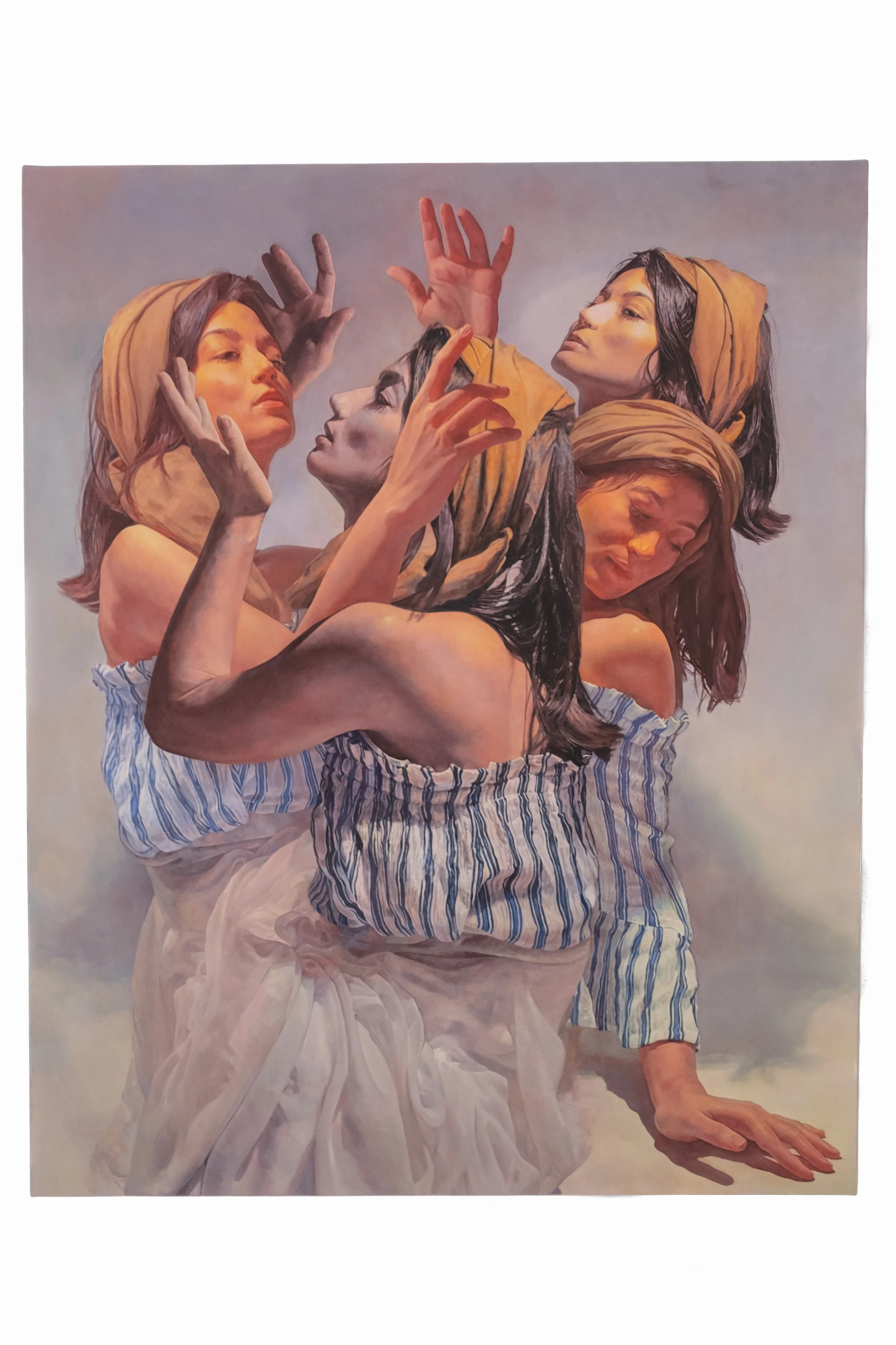 Pathos II, 2024, Oil on canvas, 100 X 81 cm