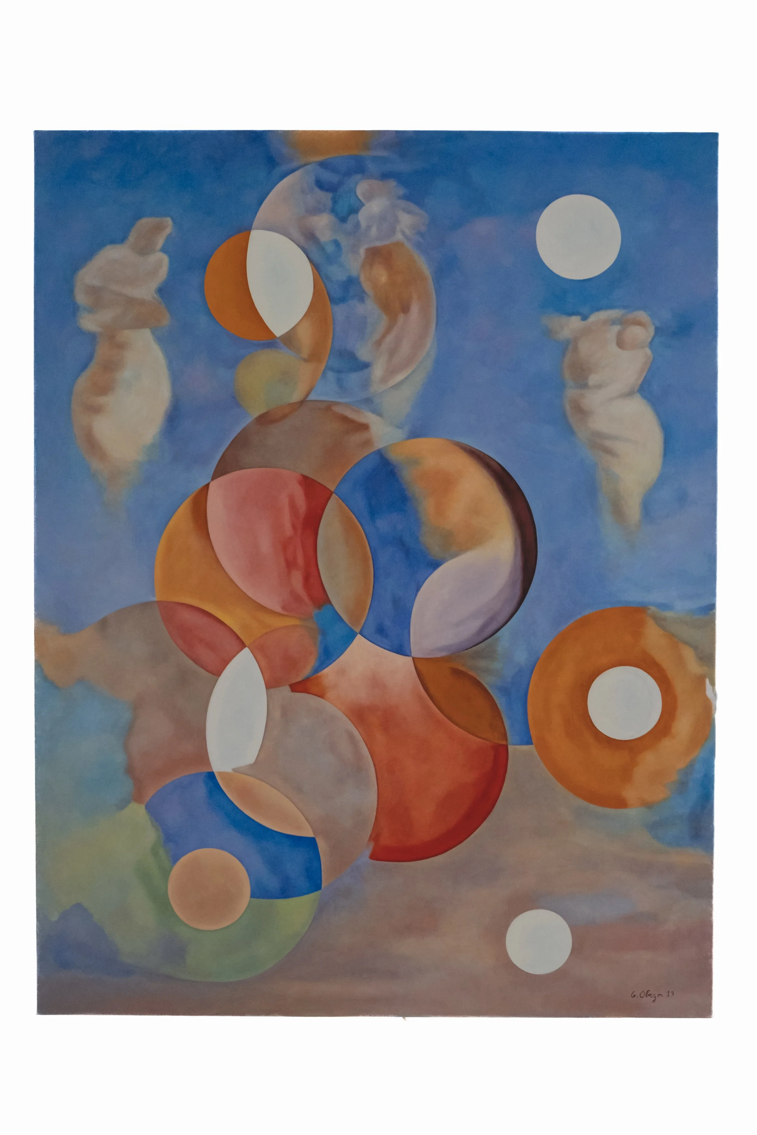 Symphonie II, 2019, Oil on canvas, 116 X 89 cm