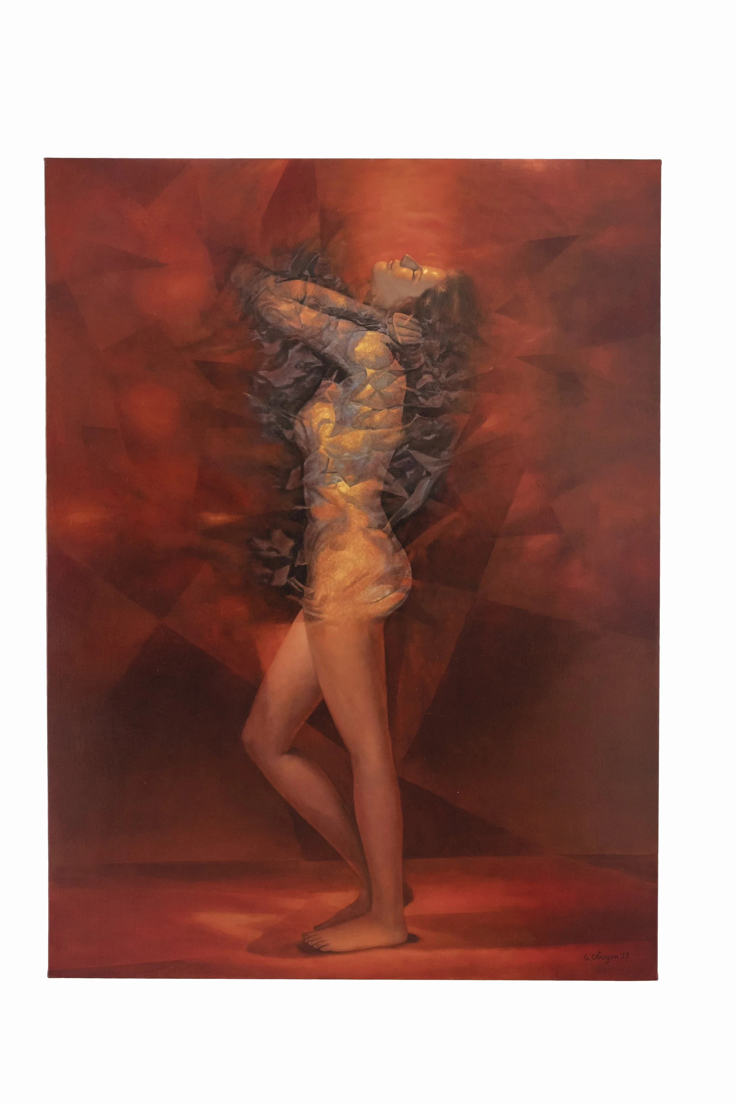 Desiderio, 2018, Oil on canvas, 130 X 97 cm