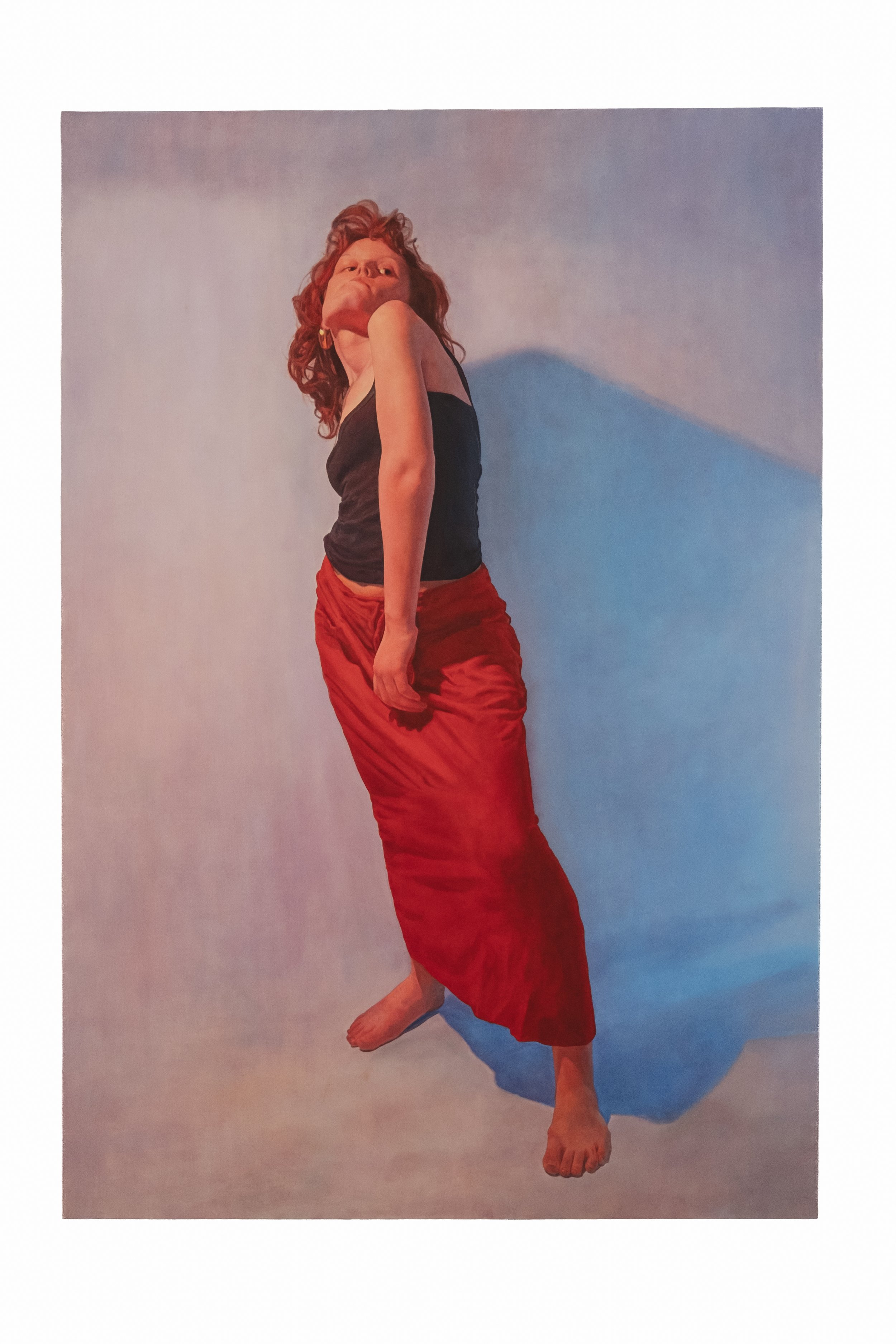 Bravade, 2024, Oil on canvas, 130 X 89 cm