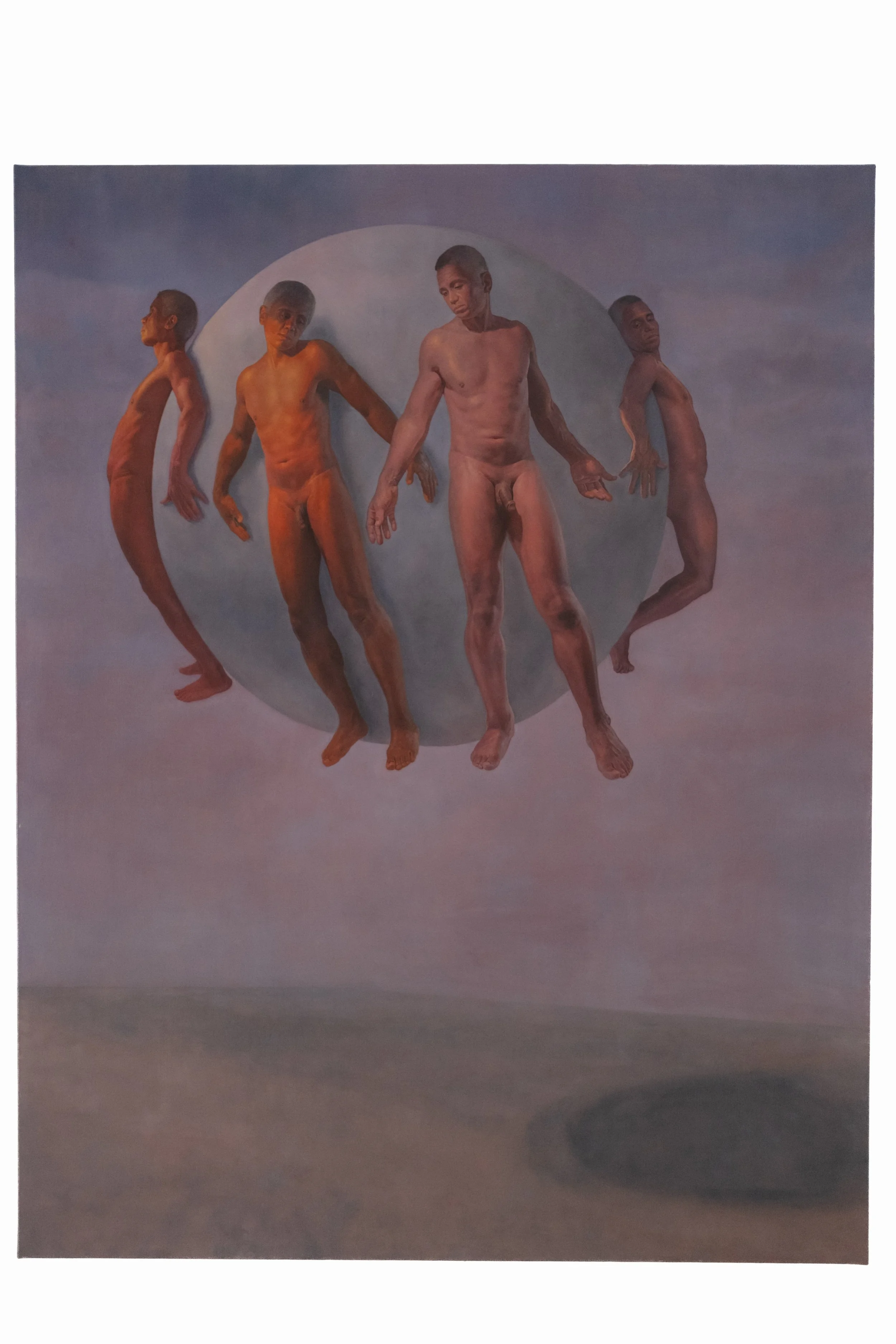 Espérance, 2025, Oil on canvas, 146 X 114 cm