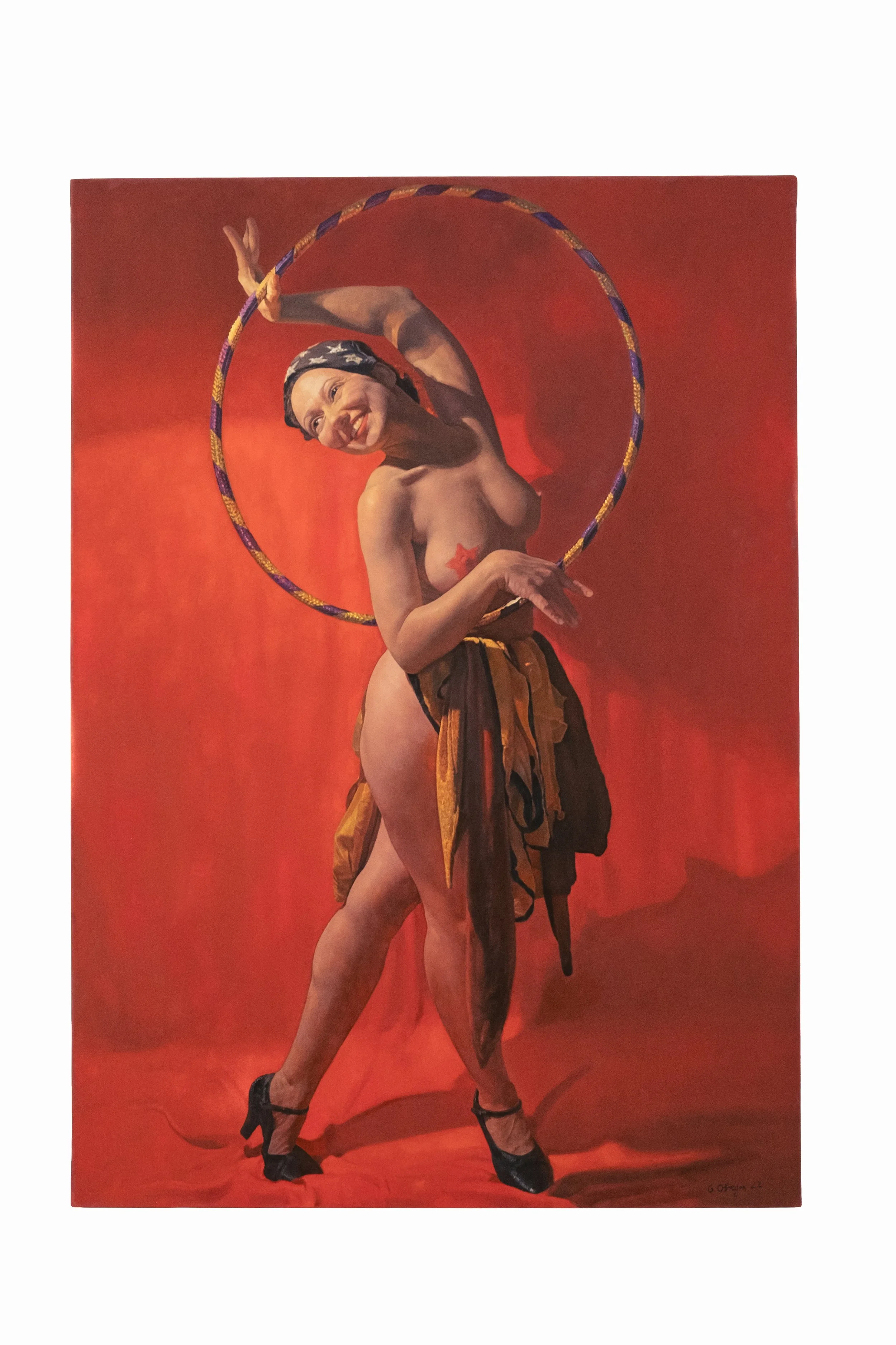 Goia II, 2022, Oil on canvas, 92 X 65 cm