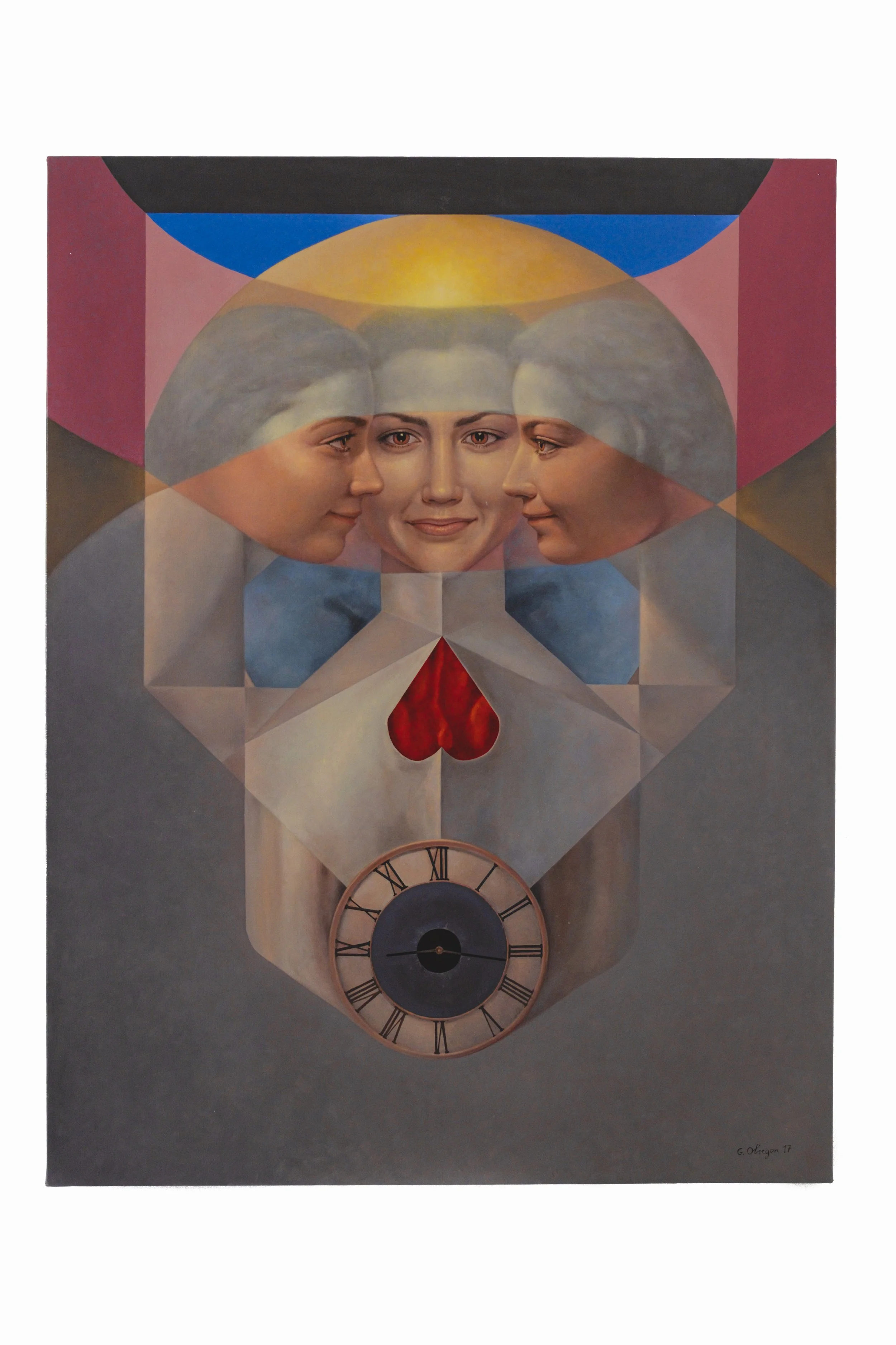 Memento Mori, 2017, Oil on canvas, 116 X 89 cm