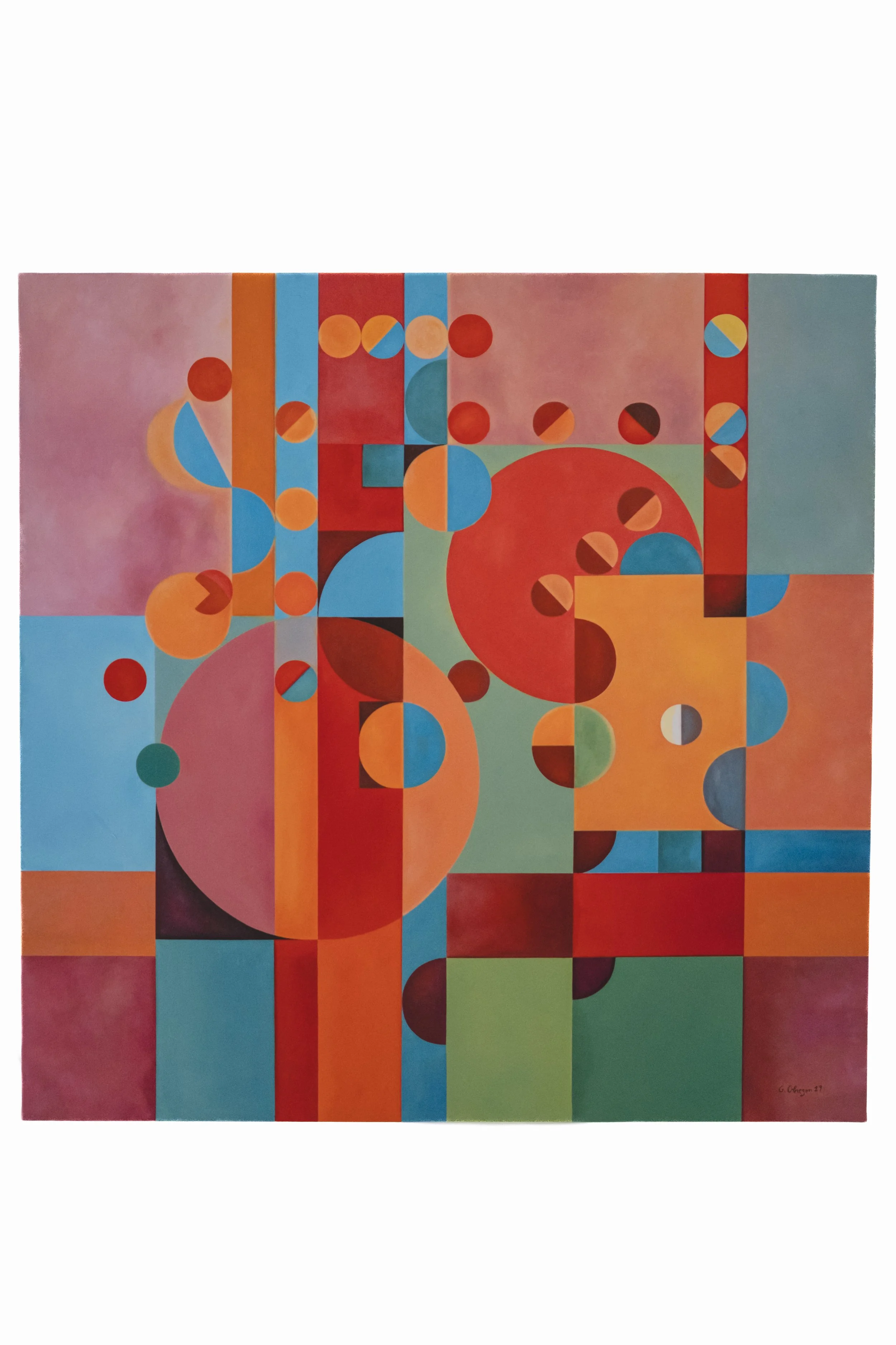 Symphonie I, 2019, Oil on canvas, 116 X 89 cm