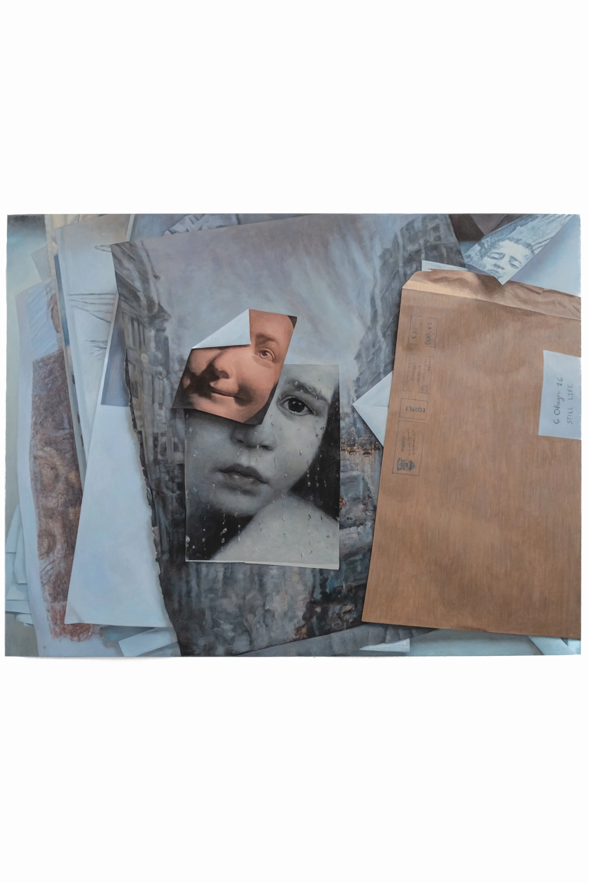 Still Life, 2016, Acrylic on canvas, 89 X 116 cm