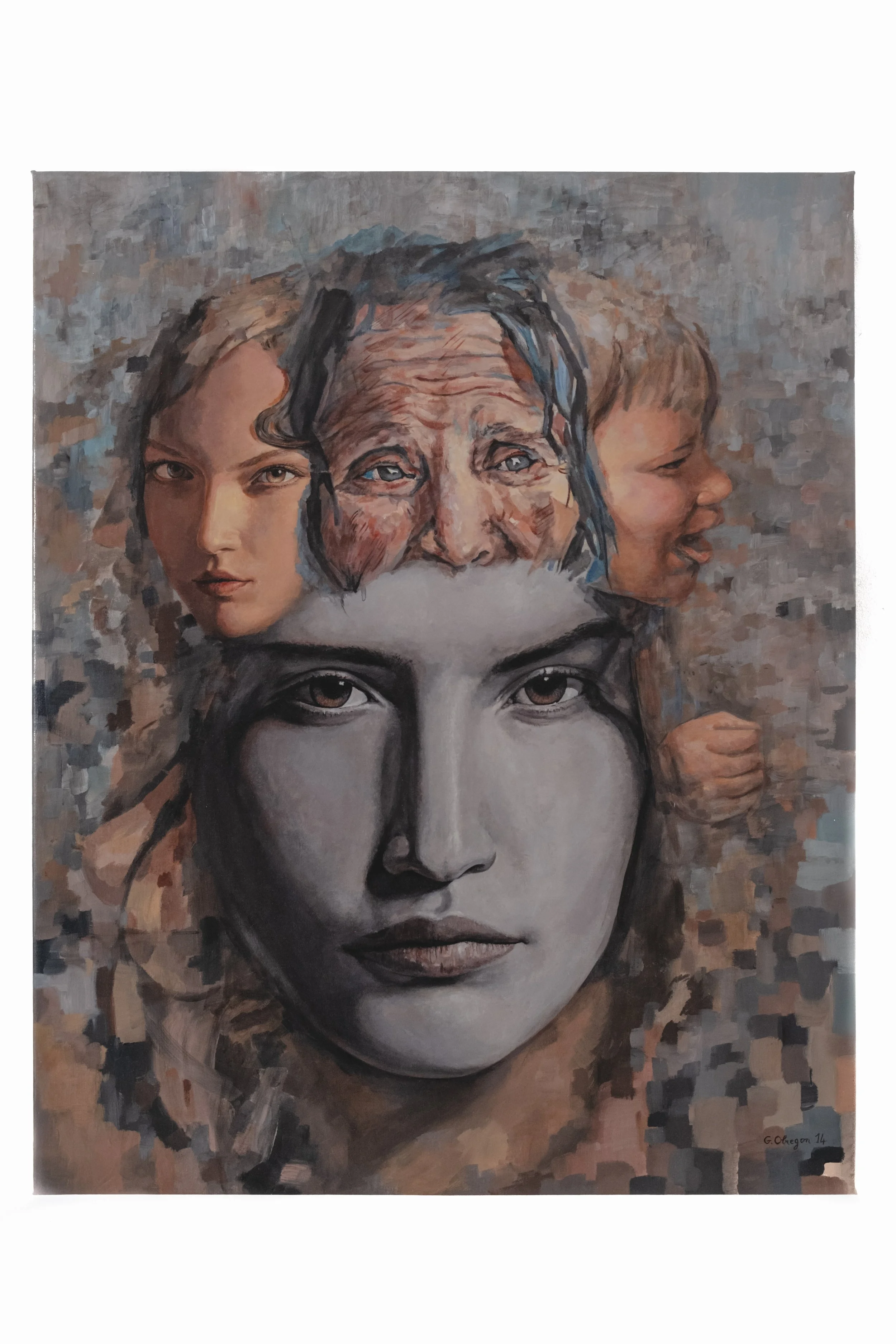 Memory, 2014, Acrylic on canvas, 81 X 65 cm