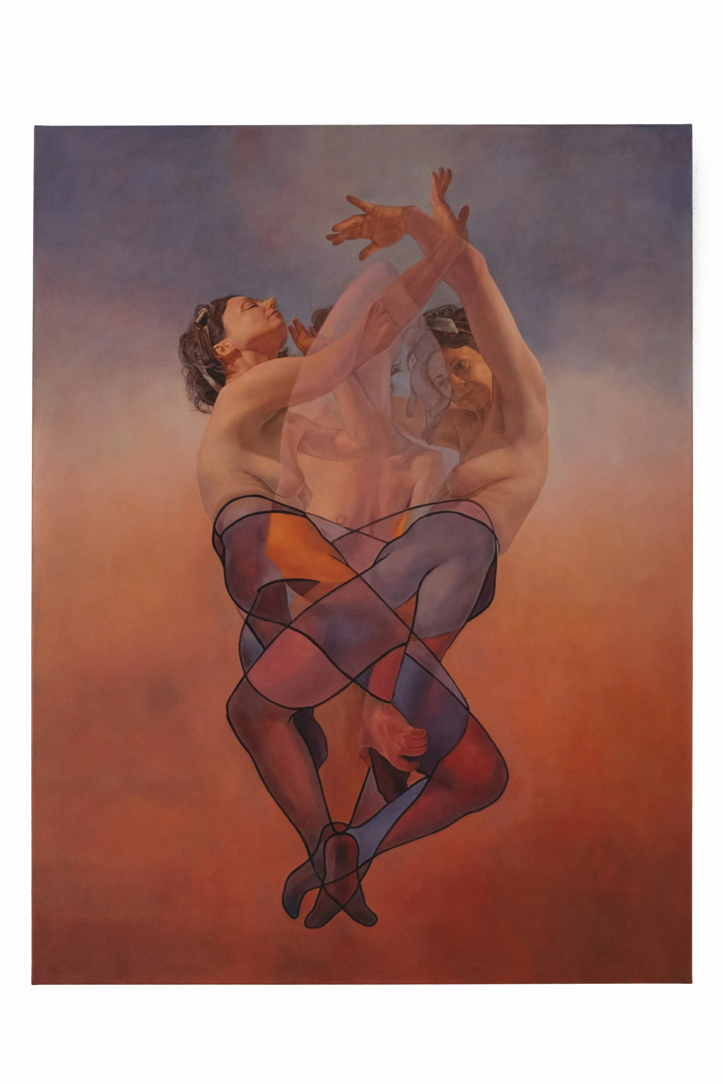 Ascension, 2025, Oil on canvas, 116 X 89 cm