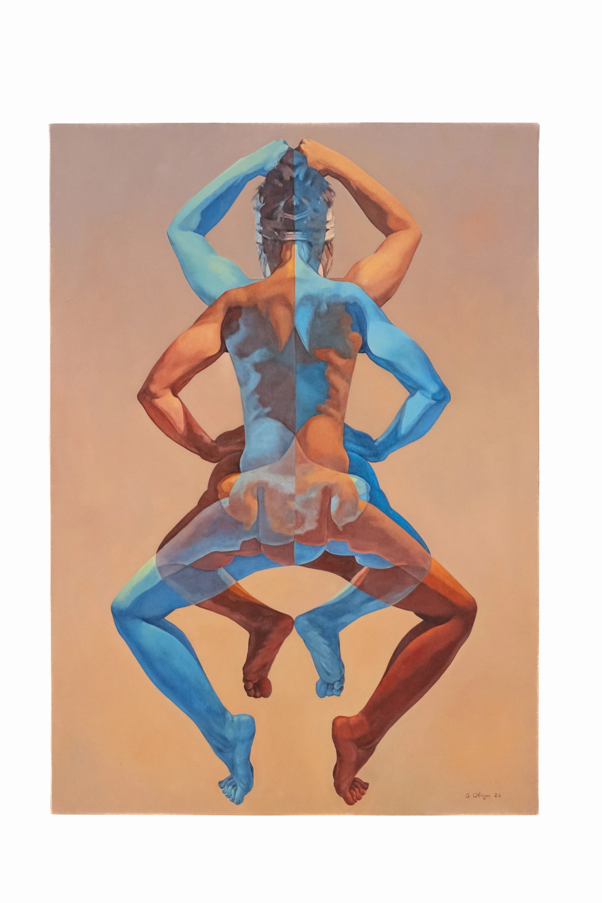 Kamasutra, 2020, Oil on canvas, 92 X 65 cm