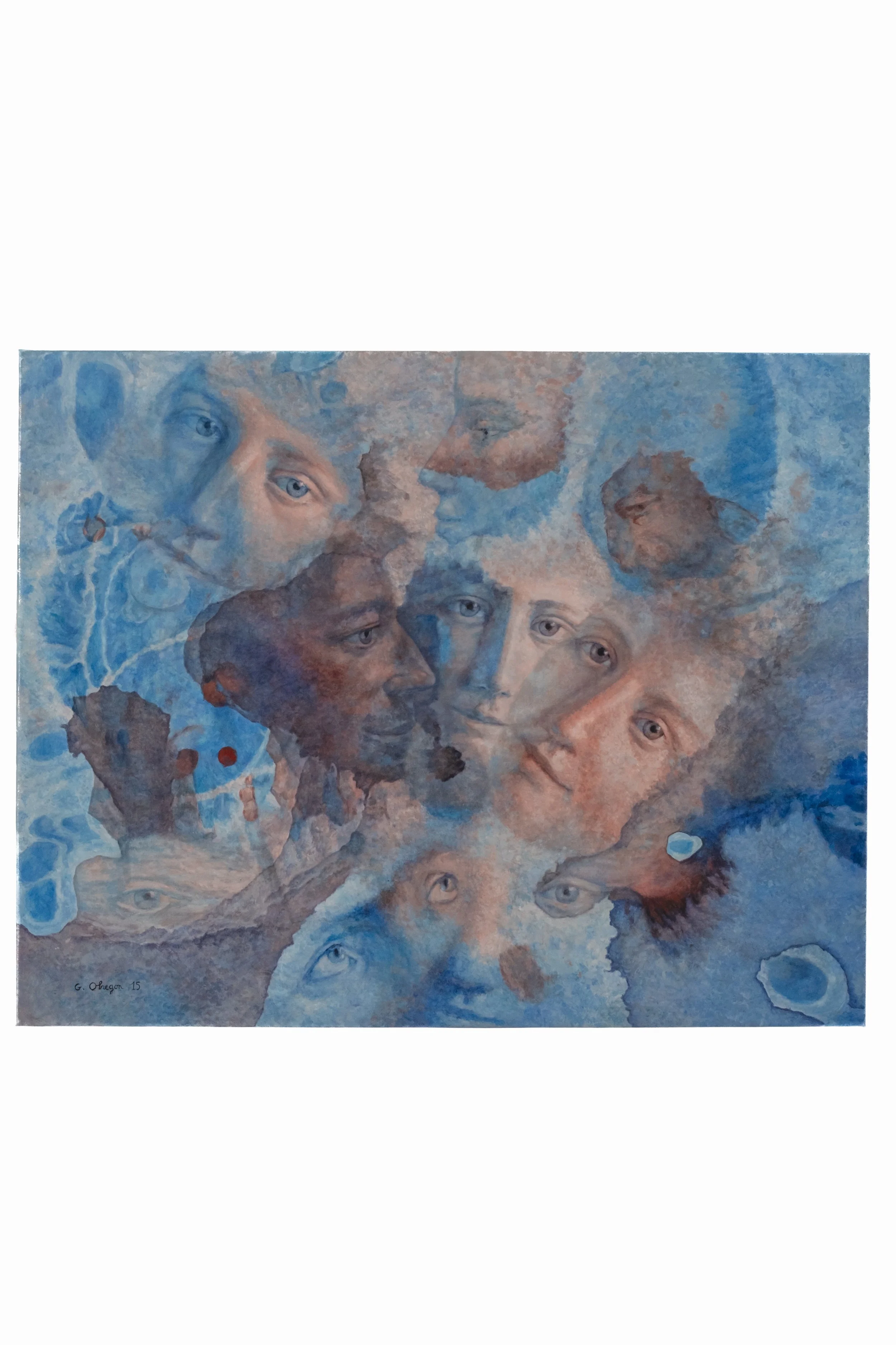 Constellation, 2015, Acrylic on canvas, 72 X 92 cm