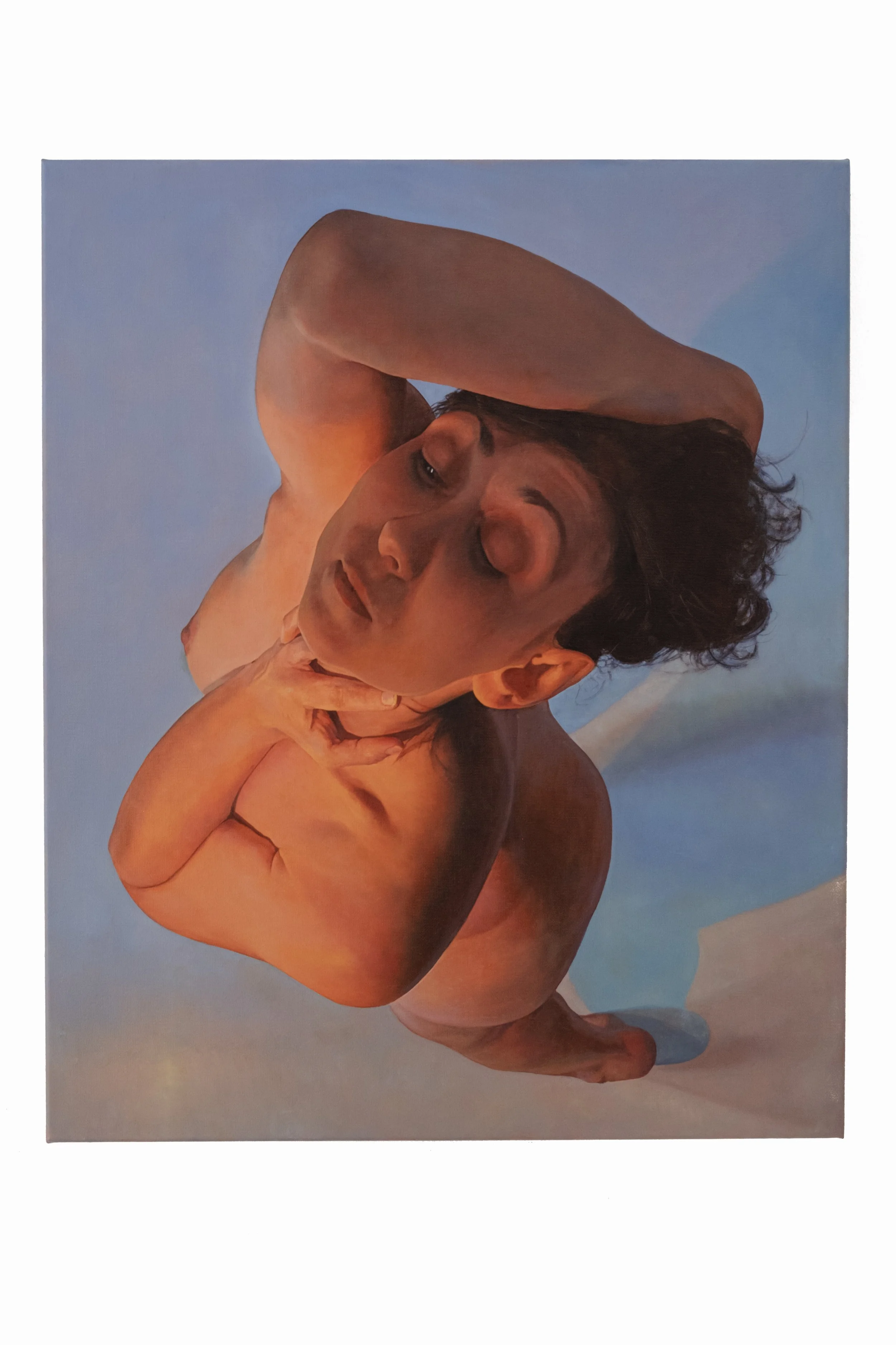 Tension I, 2024, Oil on canvas, 73 X 60 cm