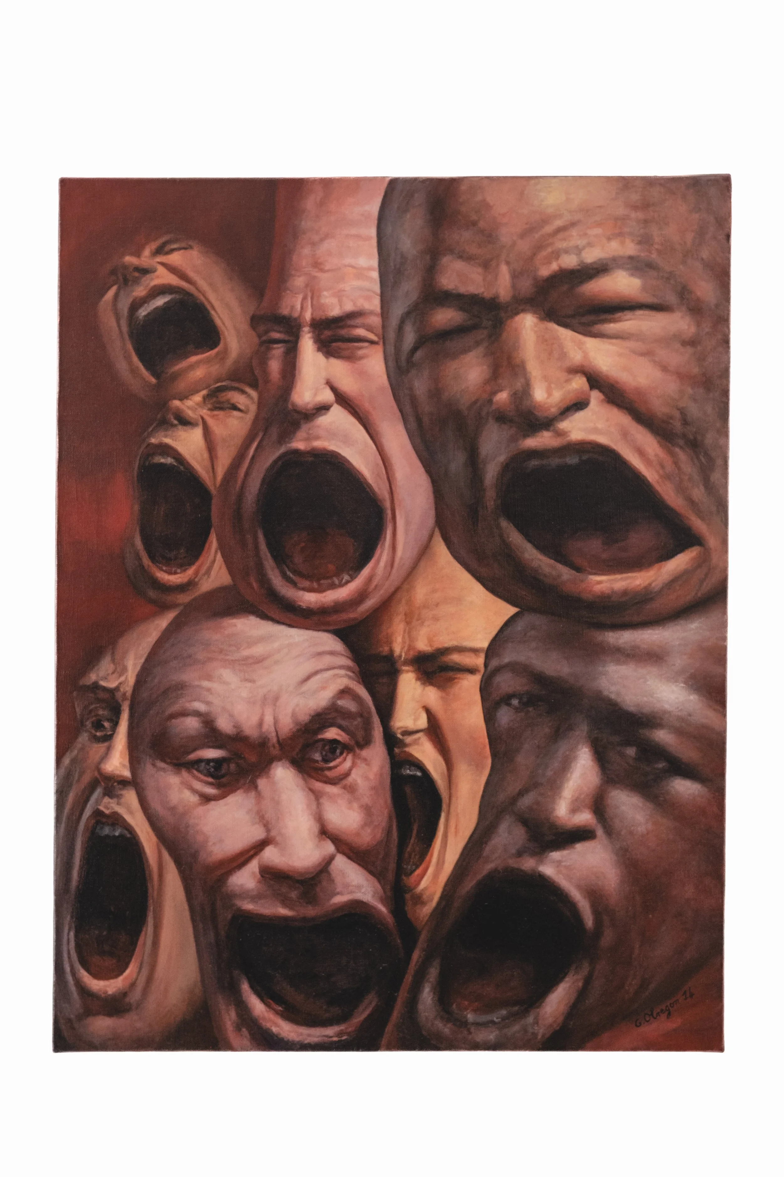 Ira, 2014, Acrylic on canvas, 60 X 50 cm