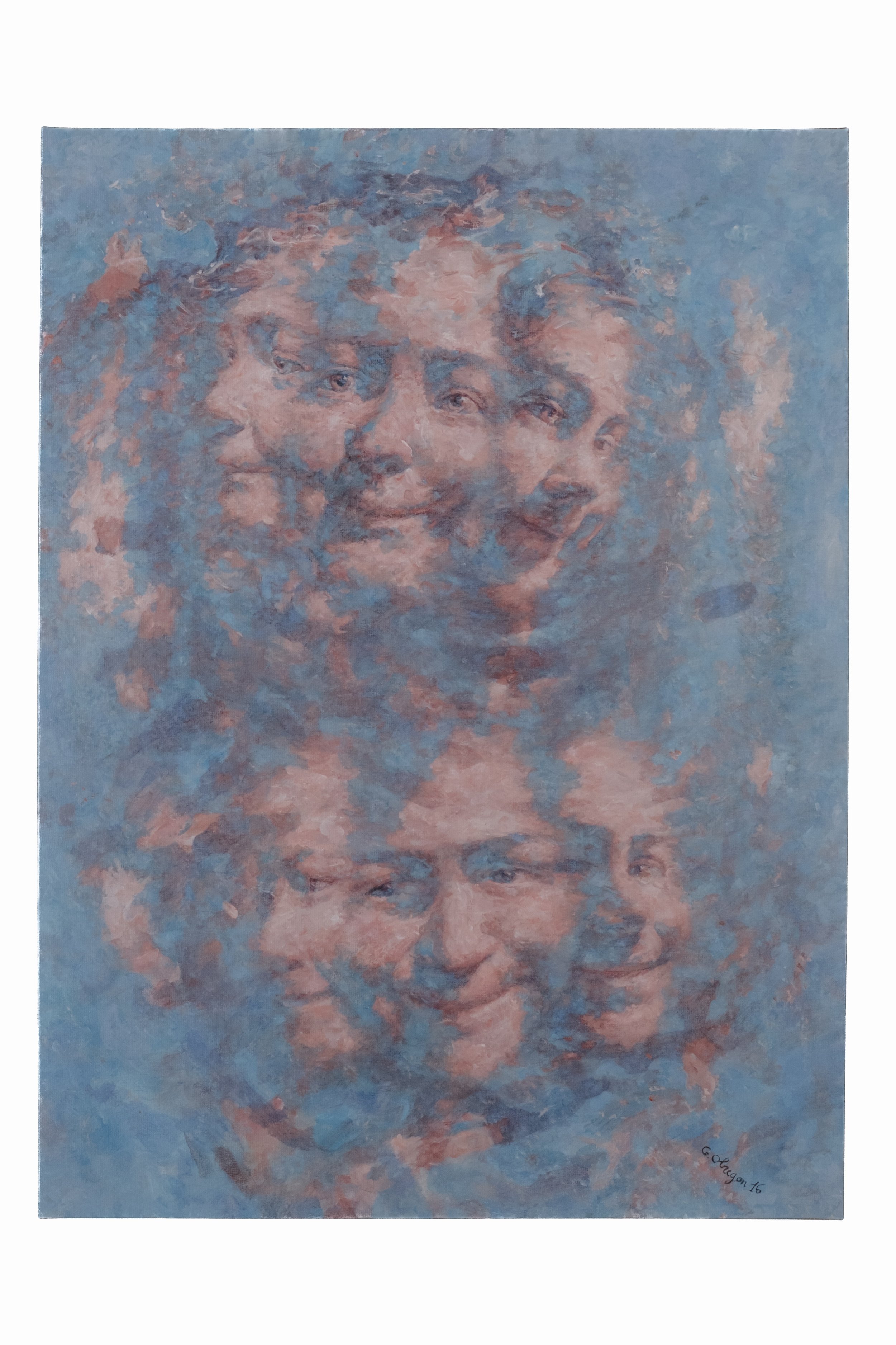 Allegro II, 2016, Acrylic on canvas, 81 X 60 cm