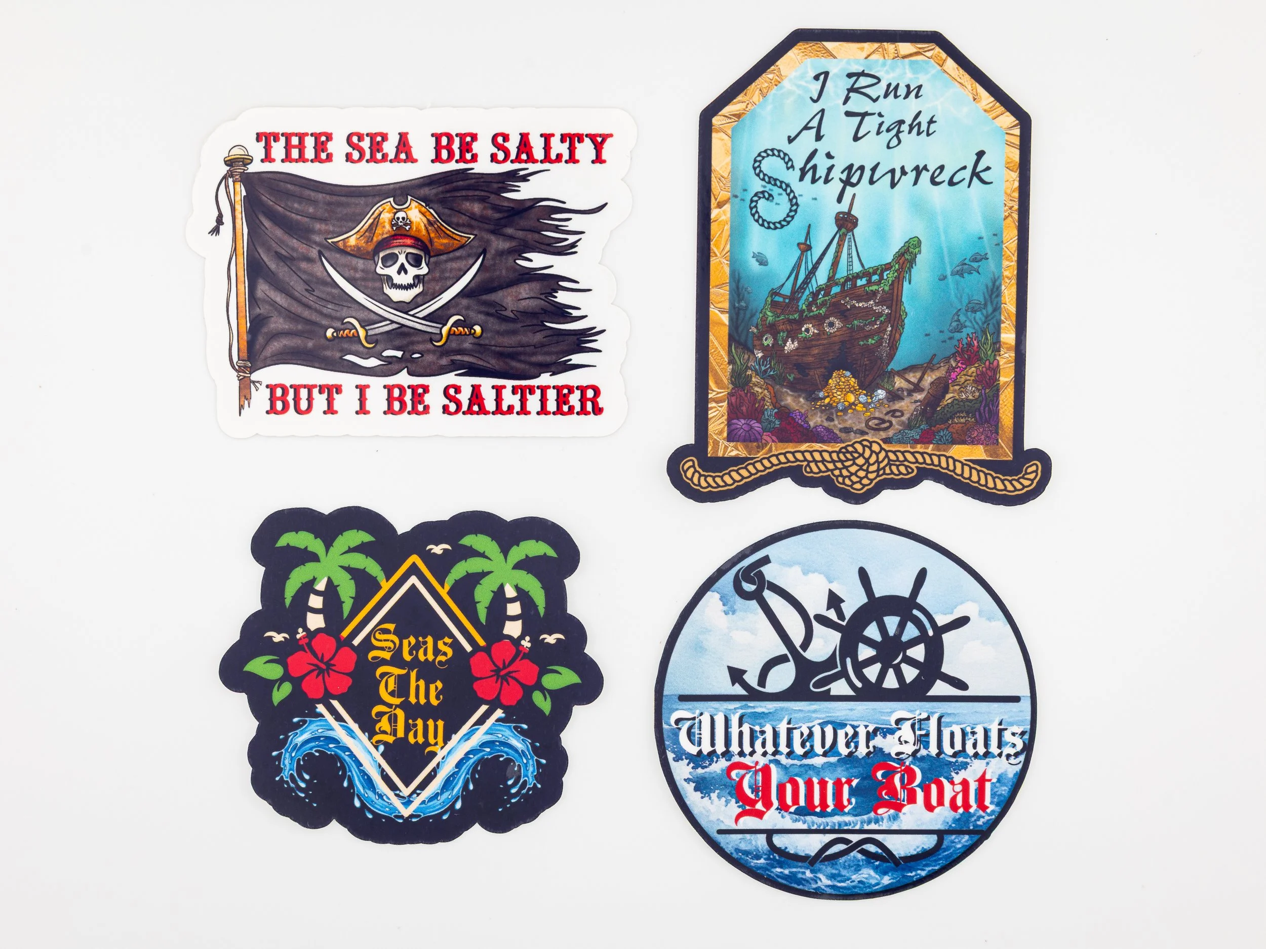 Pirate Life Stickers