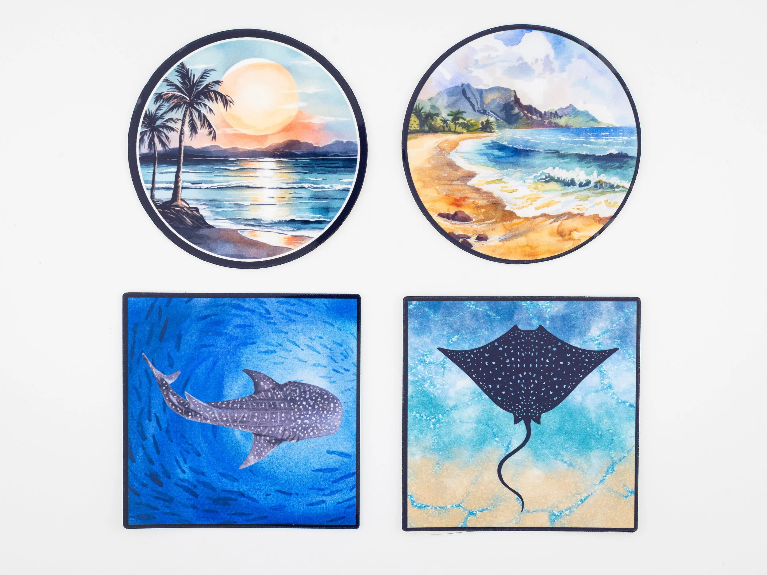 Vibrant Seas Stickers