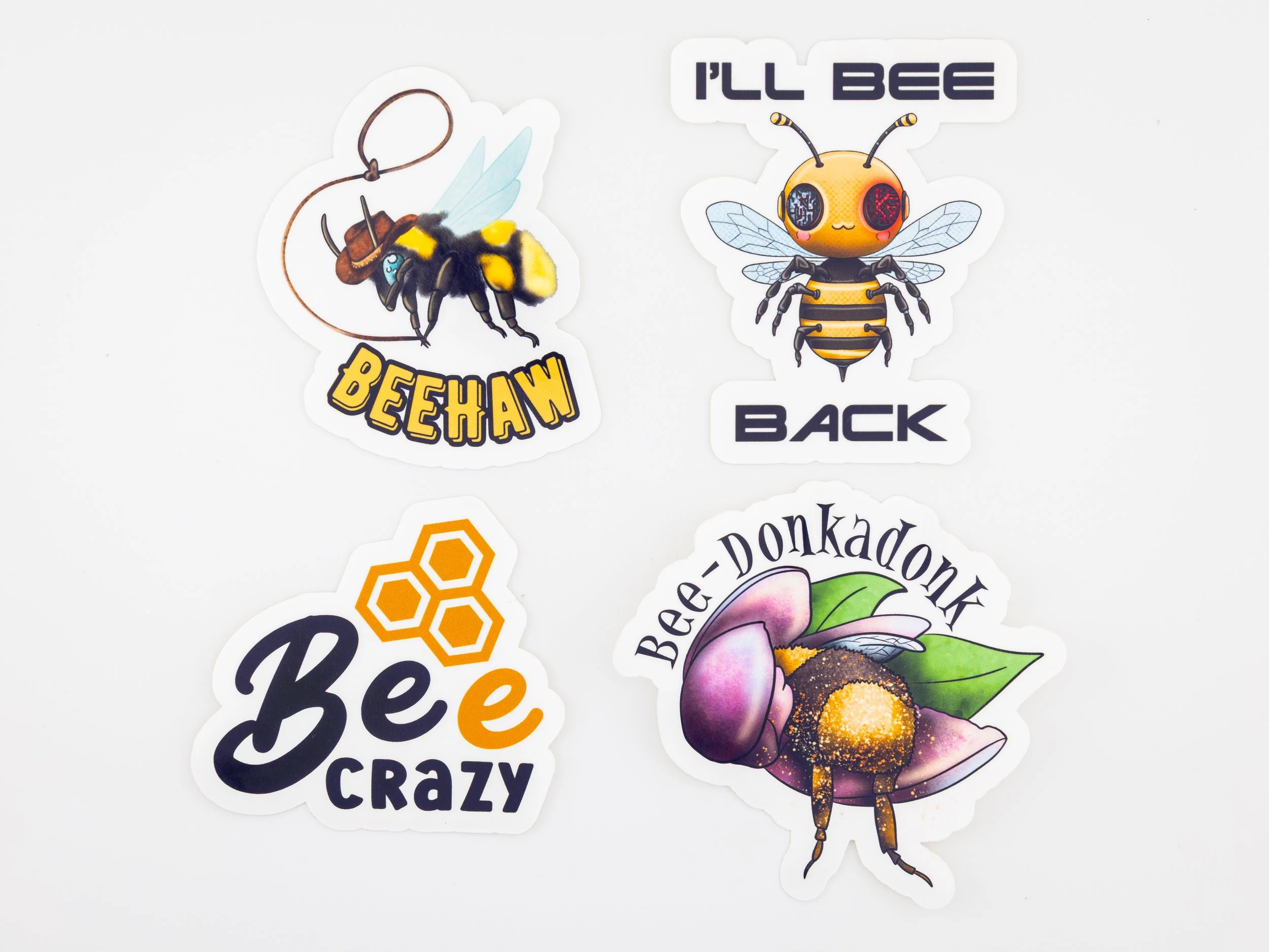 Un-Bee-Lievable Stickers