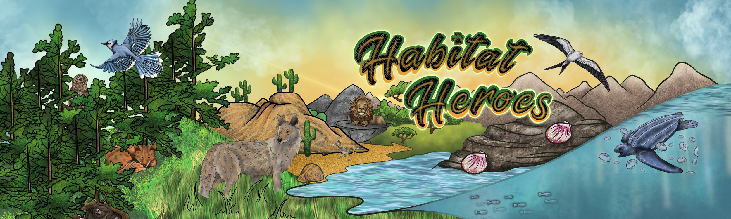Habitat Heroes Store — EM Designs Studio