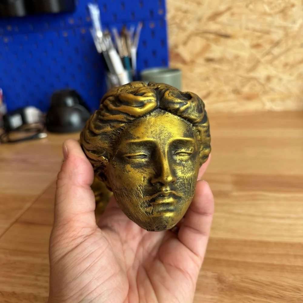3D tisk sochy s imitací patiny
