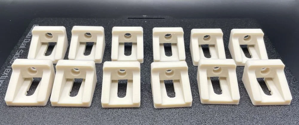 3D Tisk držáku pro venkovní žaluzie