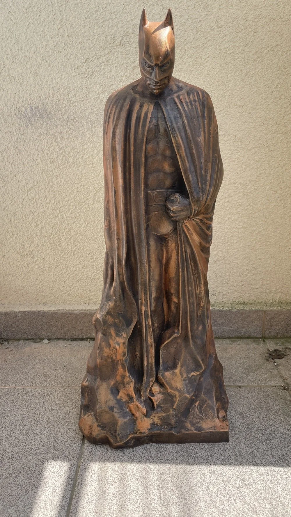 3D Tisk - soška batman včetně barvení a patiny