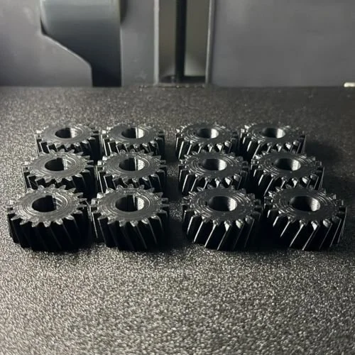 3D tisk ozubená kola ASA