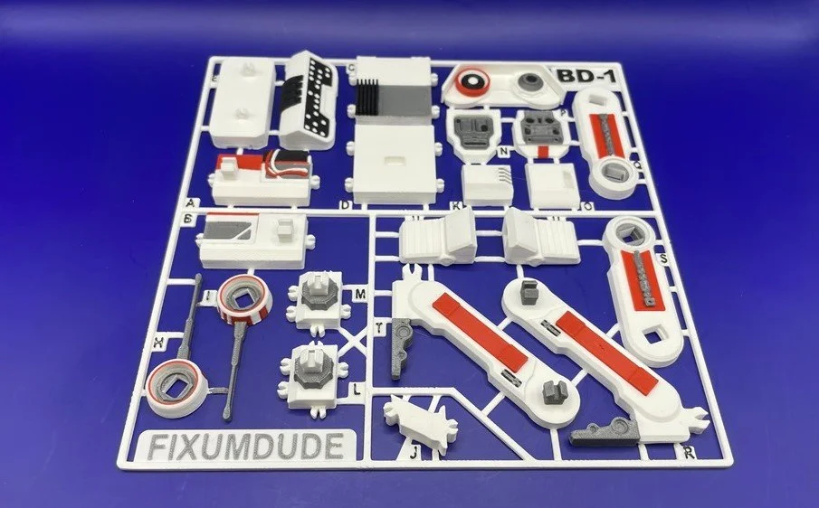 3D Tisk - skládačka robůtka BD-1