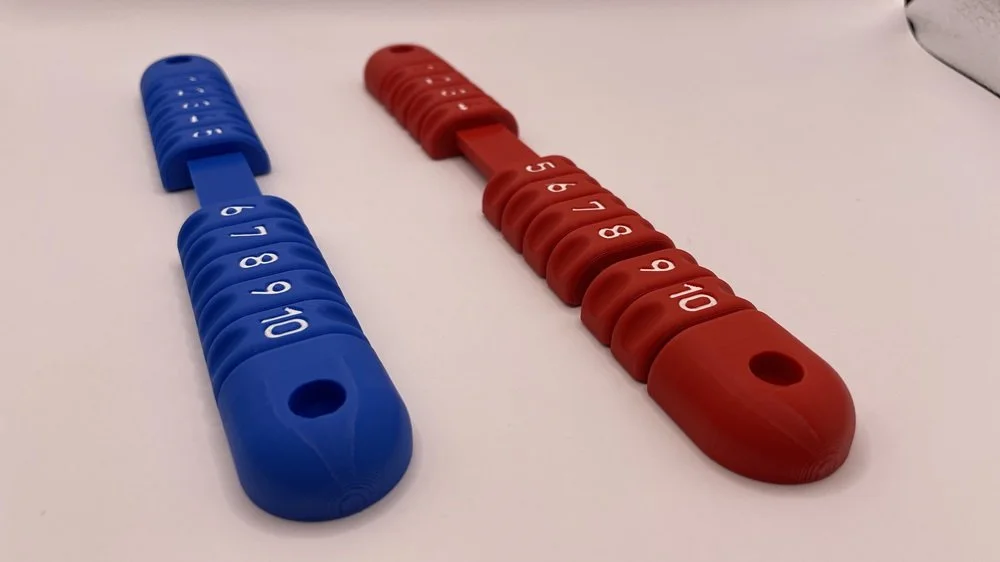 3D Tisk - počítadlo skóre na stolní fotbal