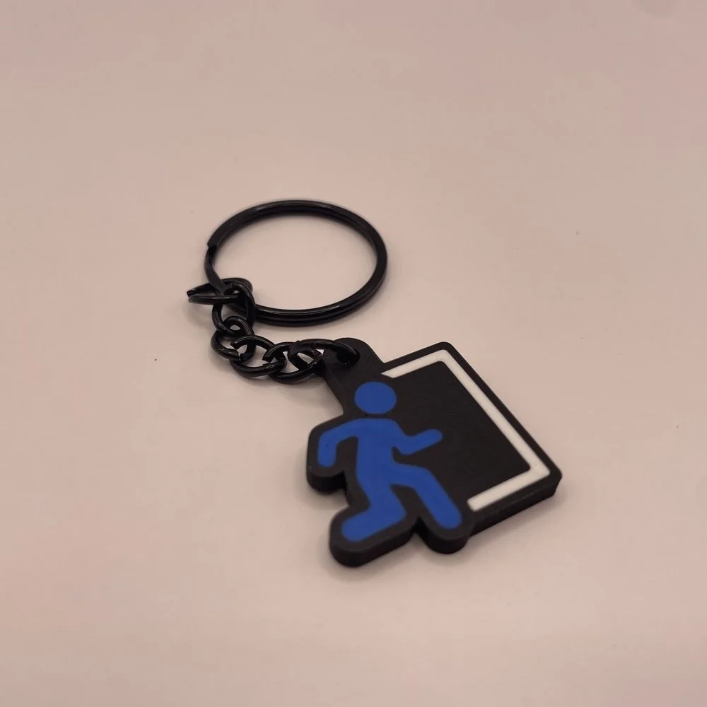 3D Tisk - klíčenka ve tvaru ikonky ze hry