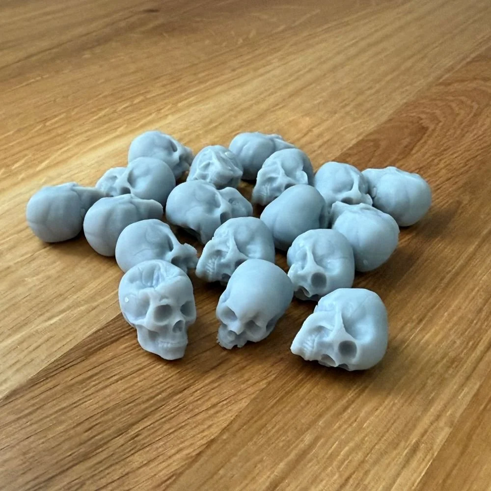 3D Tisk miniatury lebek