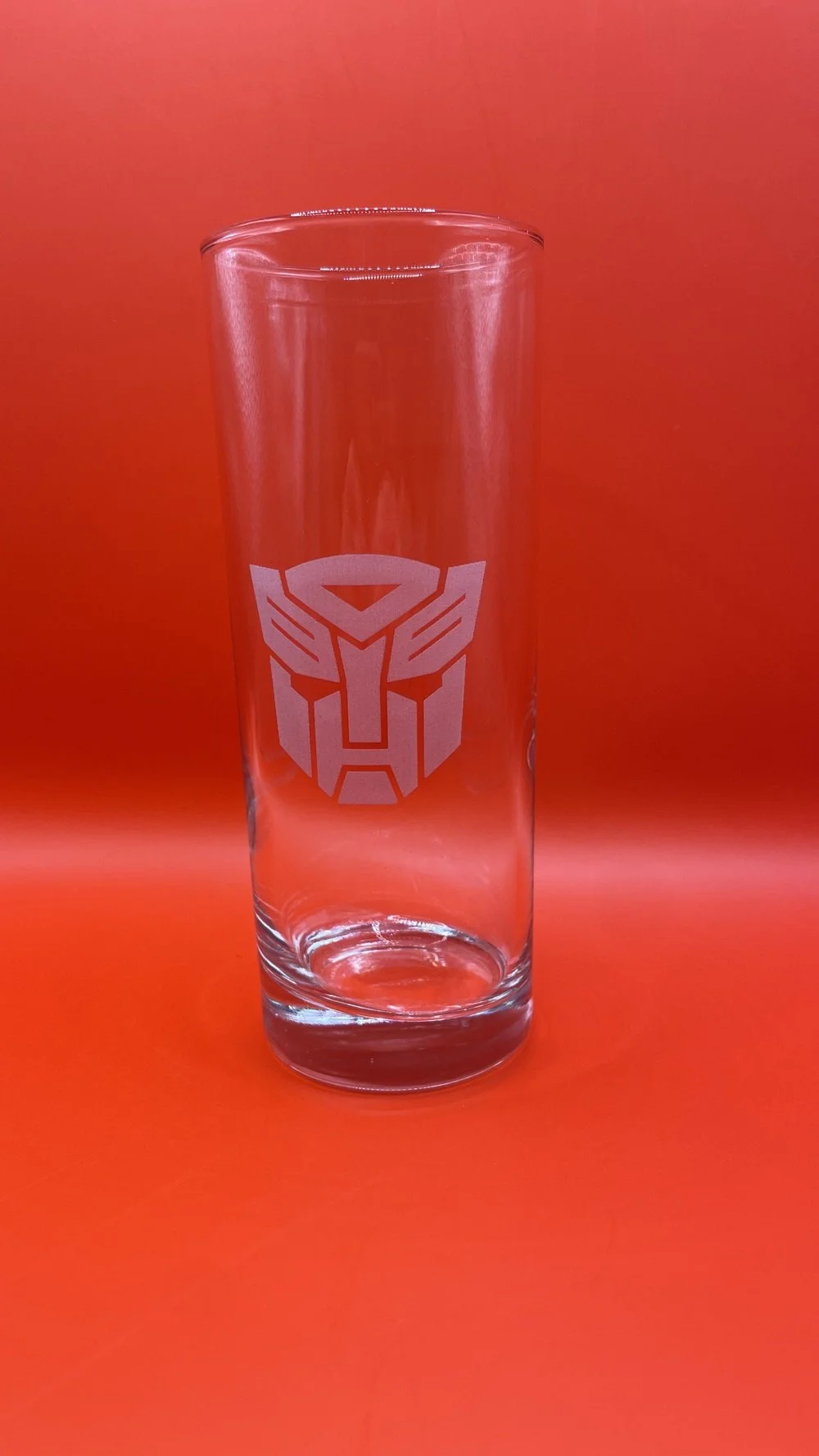 Laserové gravírování - sklenice s vygravírovaným motivem