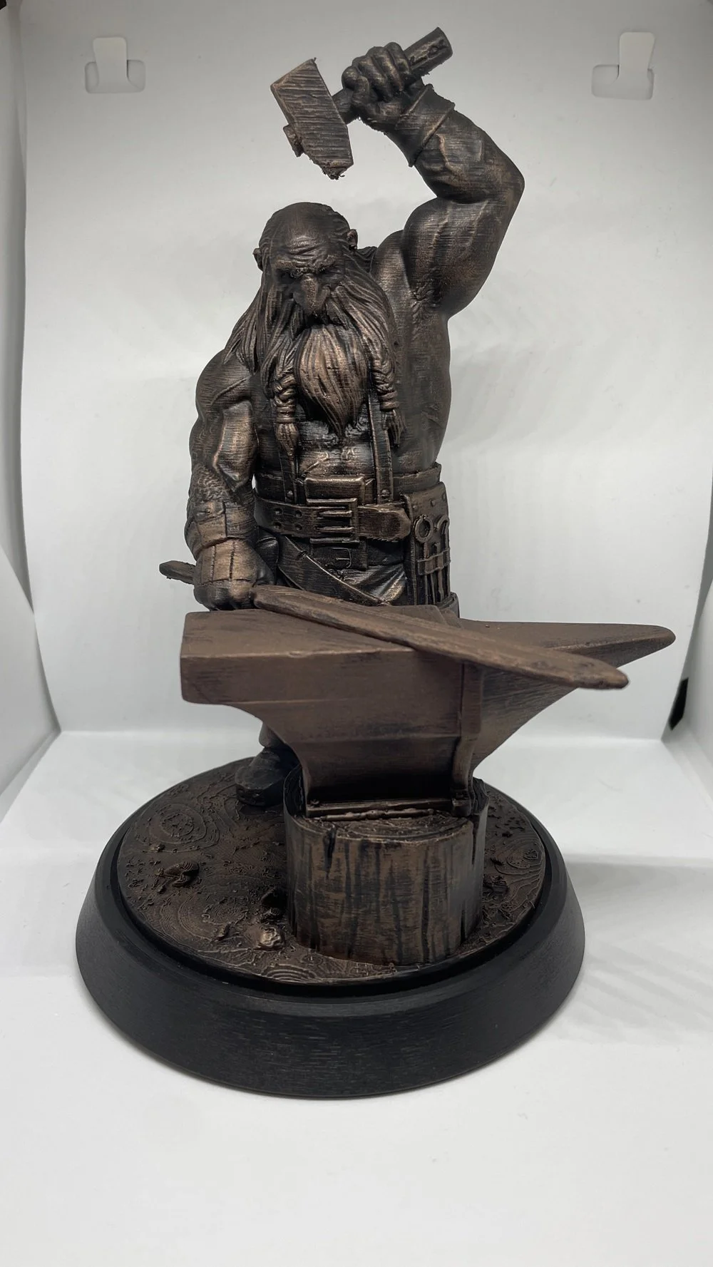 3D Tisk - trpaslík včetně barvení a patiny