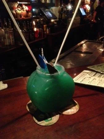 Grab a Shark Tank at Duffy's Love Shack St. Thomas USVI.