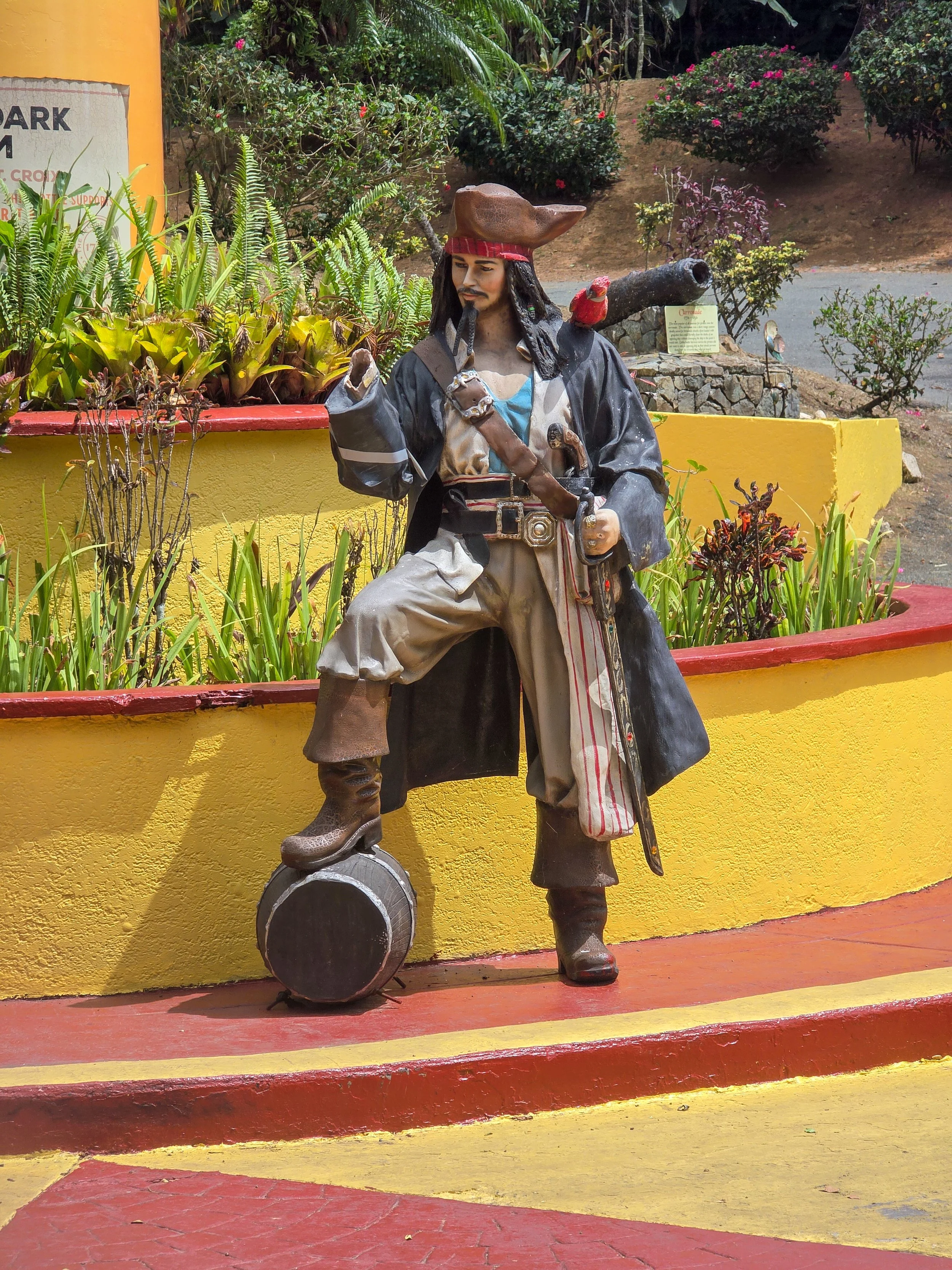 Join the Pirates and have a Banana Daiquiri at Mountain Top St. Thomas USVI.