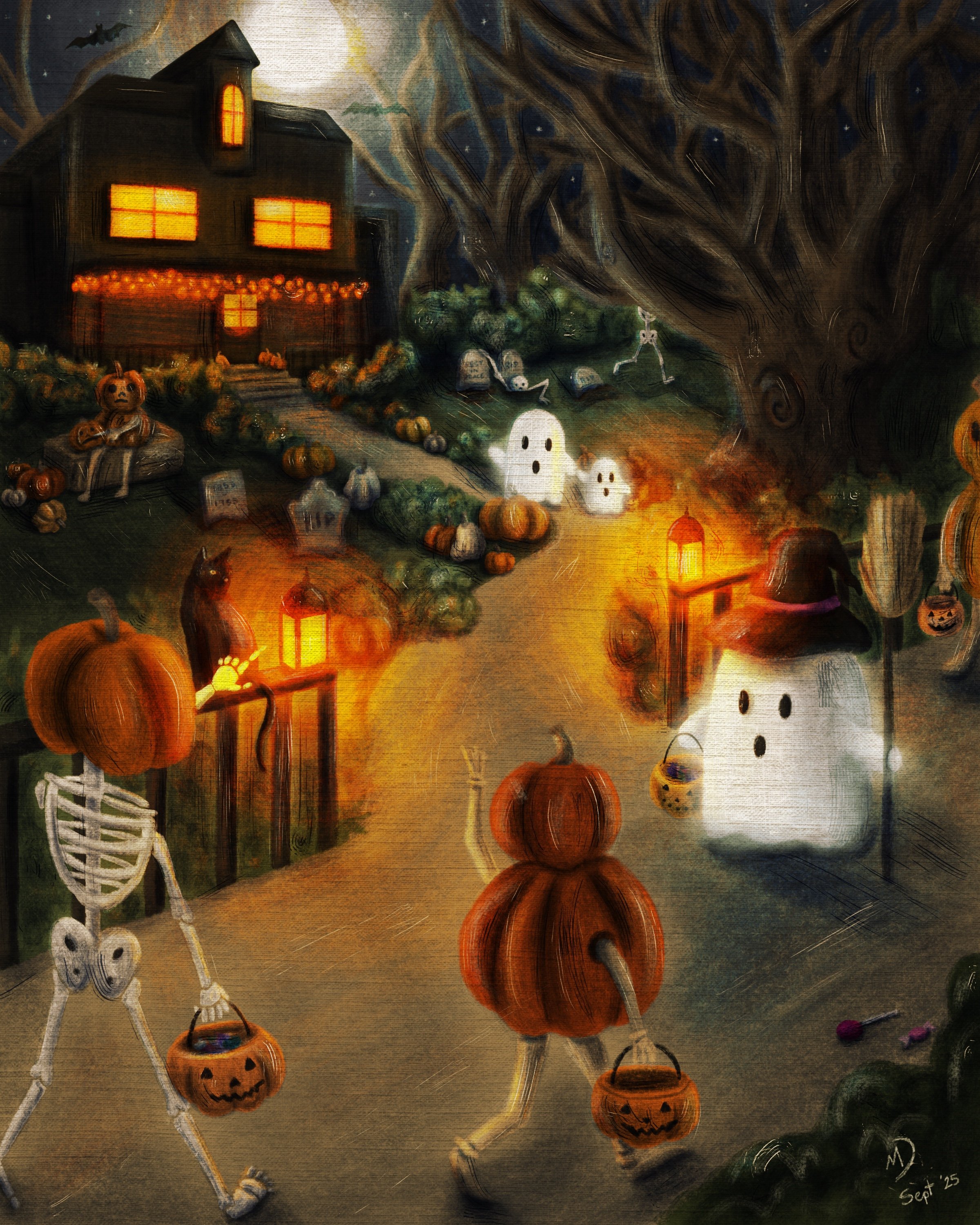 Trick or Treating - Digital