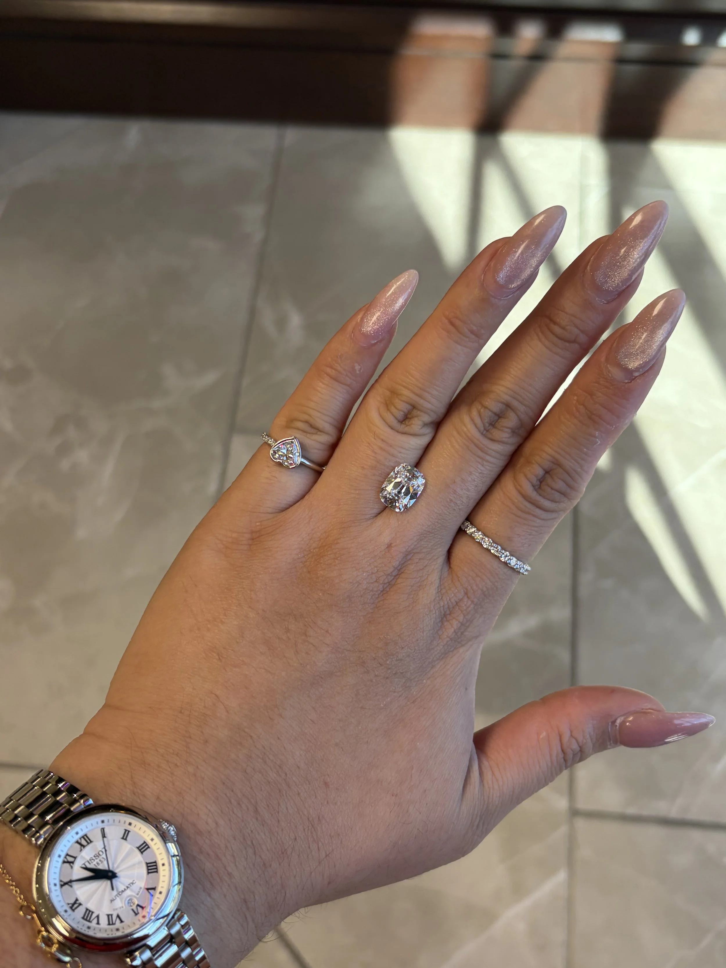 3.06 Old Mine Cut Diamond F/VS1