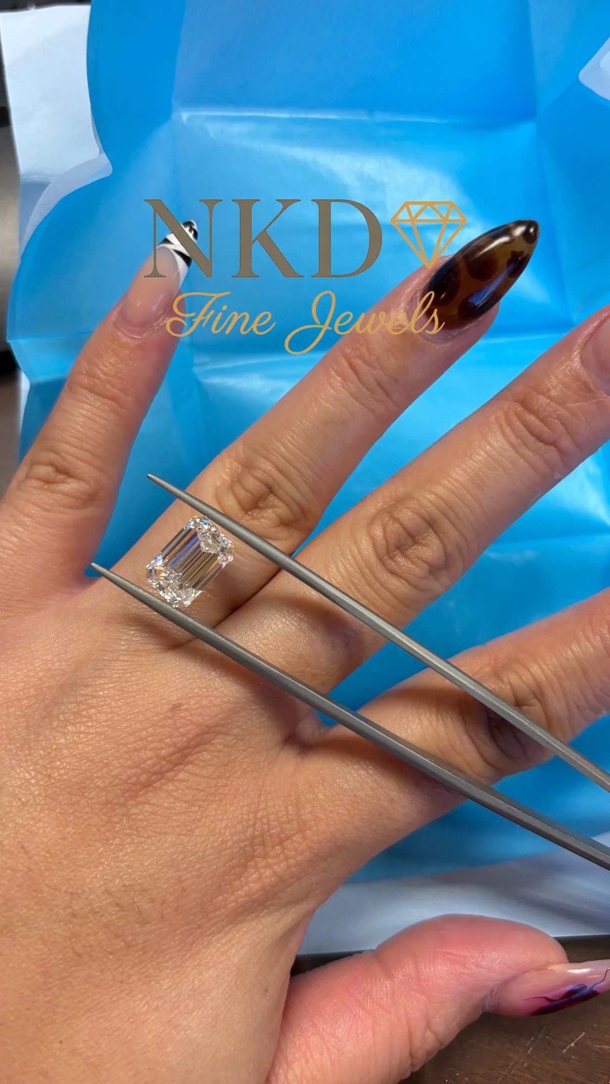 4.08 Emerald Lab Diamond E/VVS2