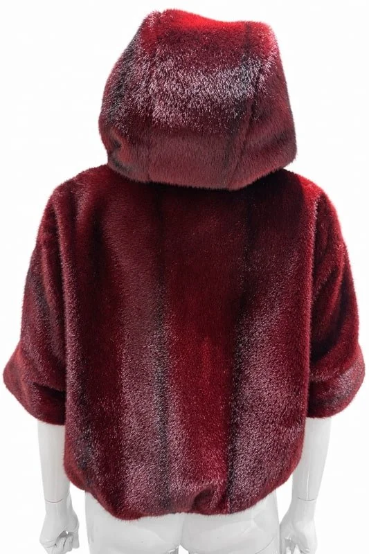 Jacke Iconic One Crimson Night Red - Back.jpg