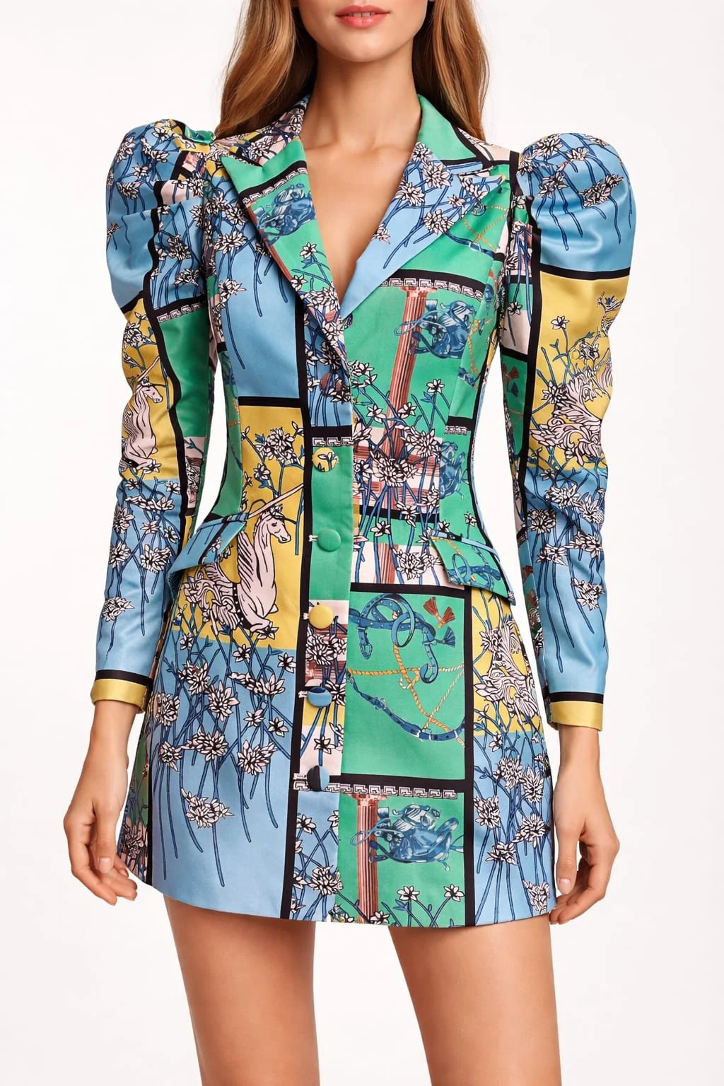 Emerald Riverie, Blazer Dress, Italian Designers, Frontansicht.jpeg