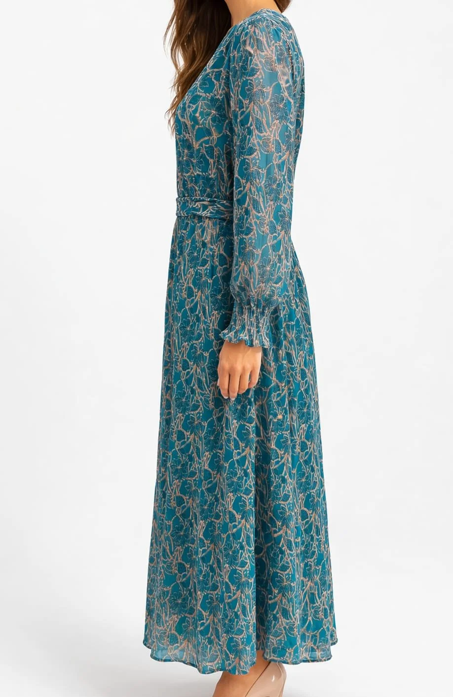 Azur Lace, Elegantes Damenkleid, Italian Designers, Seitenansicht.jpeg