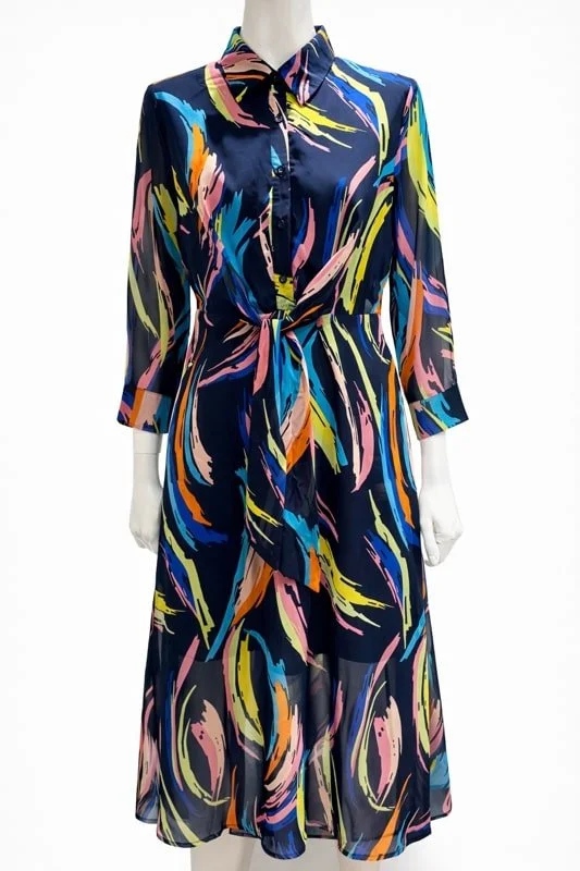 Italian Desigtners Berlin - Kleid Midnight Canvas - Front.jpg