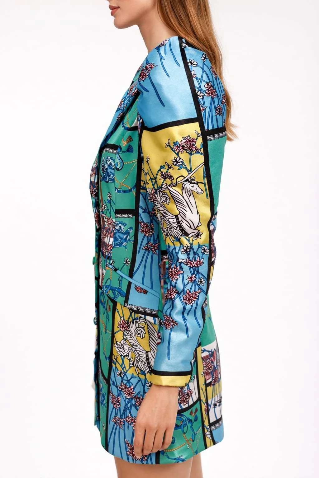 Emerald Riverie, Blazer Dress, Italian Designers, Seitenansicht.jpeg