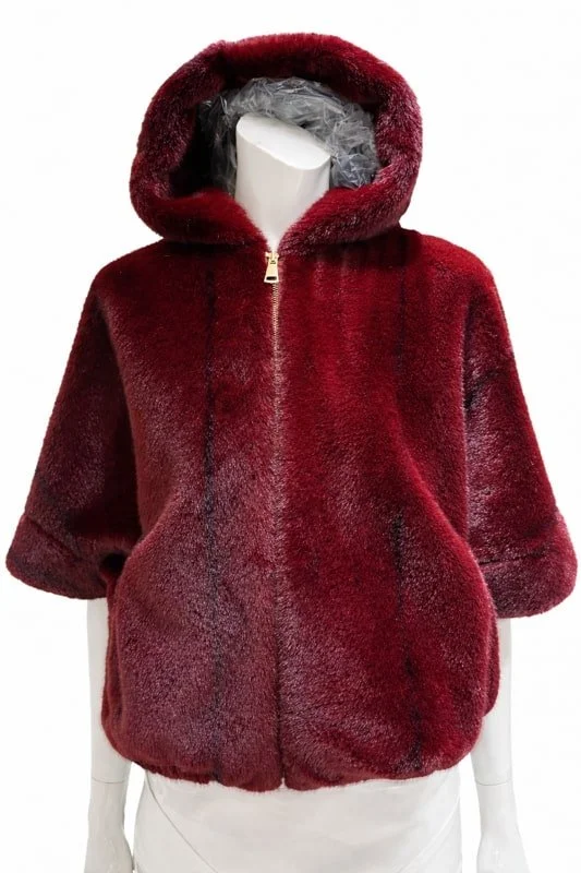 Jacke Iconic One Crimson Night Red - Front.jpg