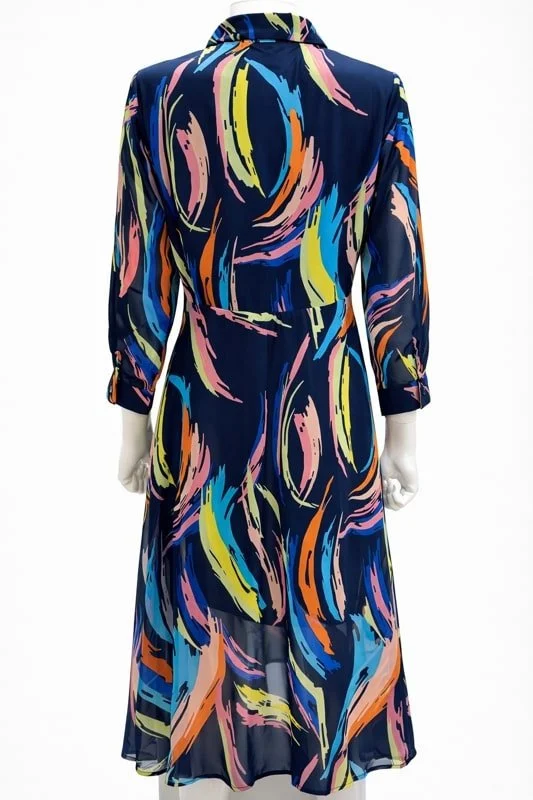 Italian Desigtners Berlin - Kleid Midnight Canvas - Back.jpg