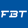 Blue background with white FBT logo in the center.