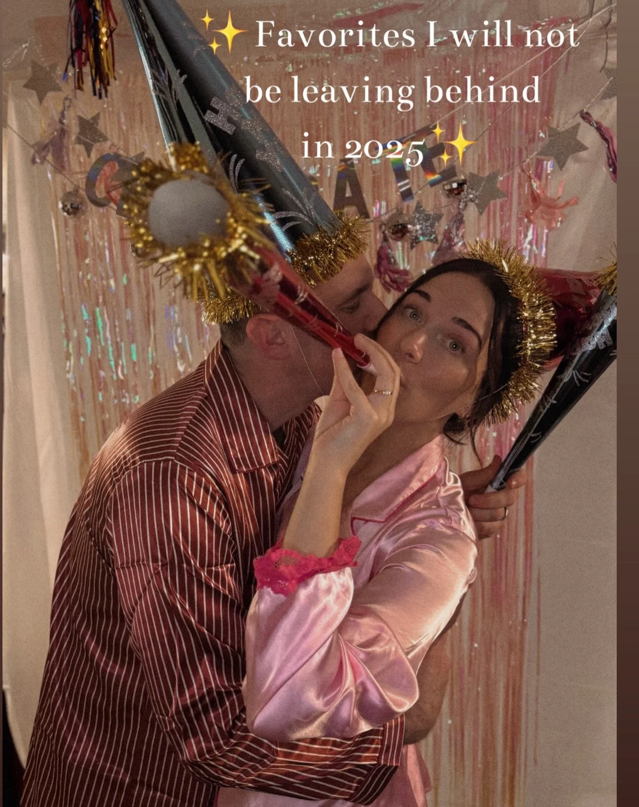 ✨✨I am welcoming the new year with open arms! I will be opening my door at midnight and letting all the negative energy out and all the positive in. But here are a few of my favorites that I will not be letting go in 2025 and will be bringing with me