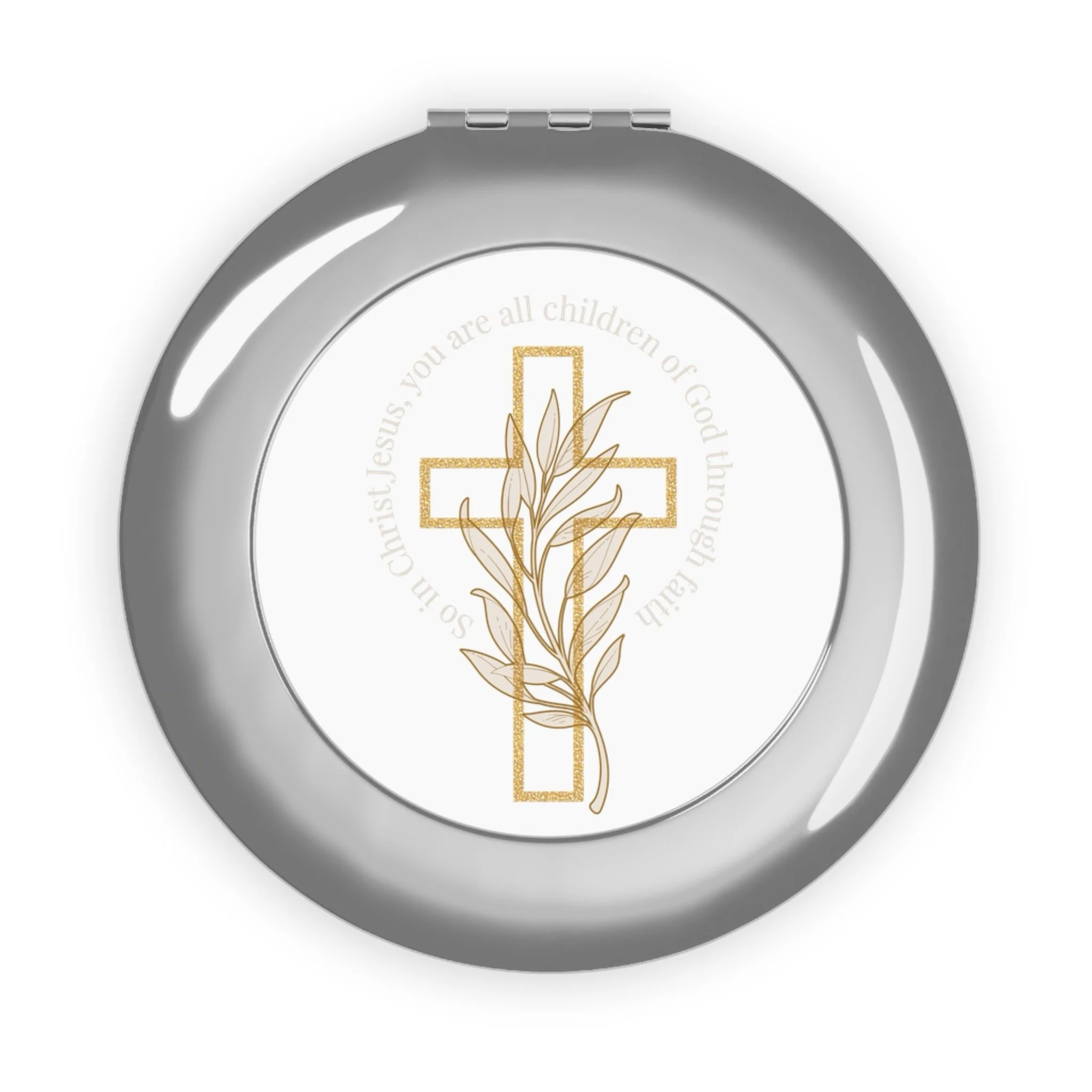 Inspirational Scripture Compact Mirror