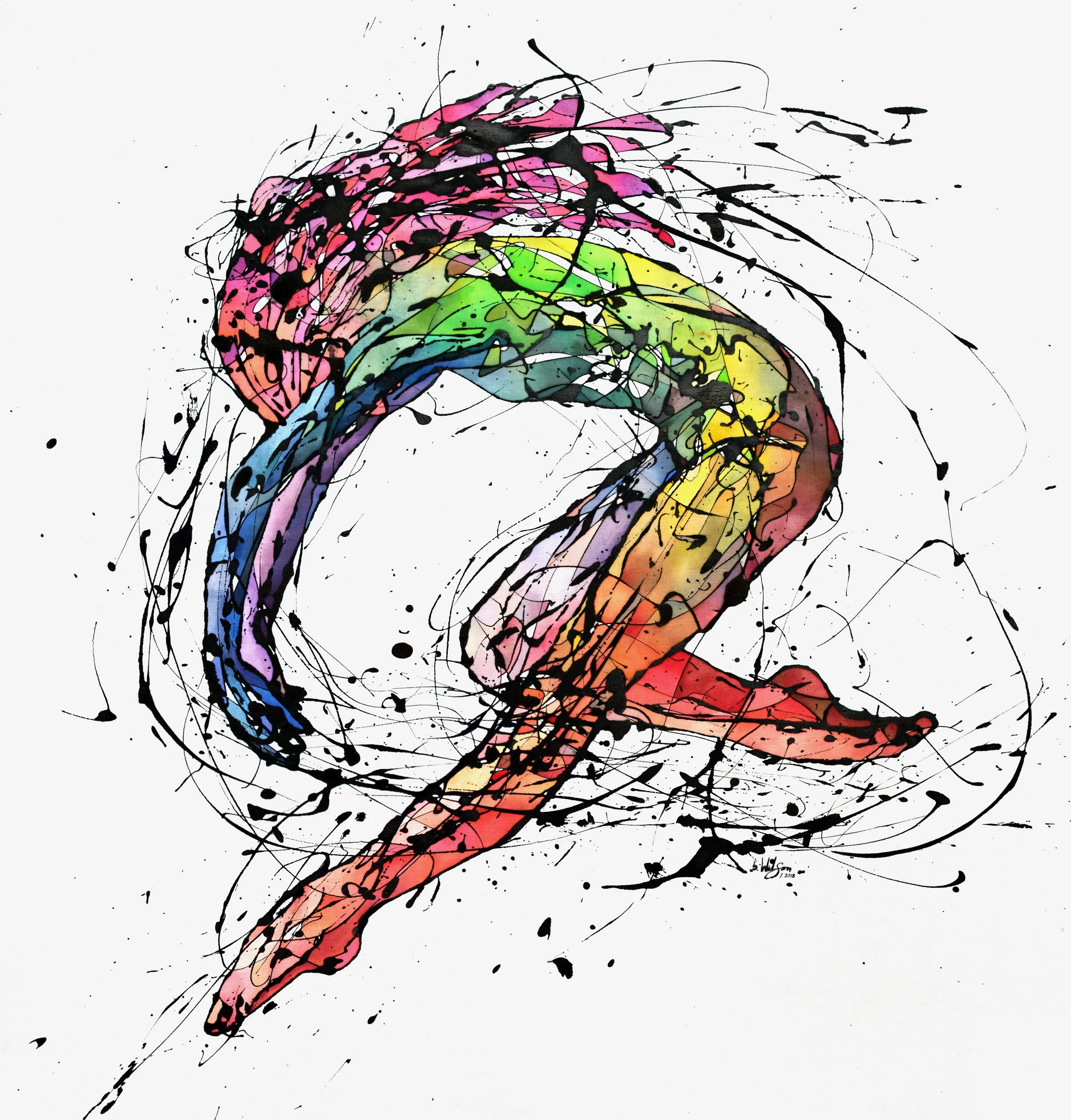 Bailarina de colors