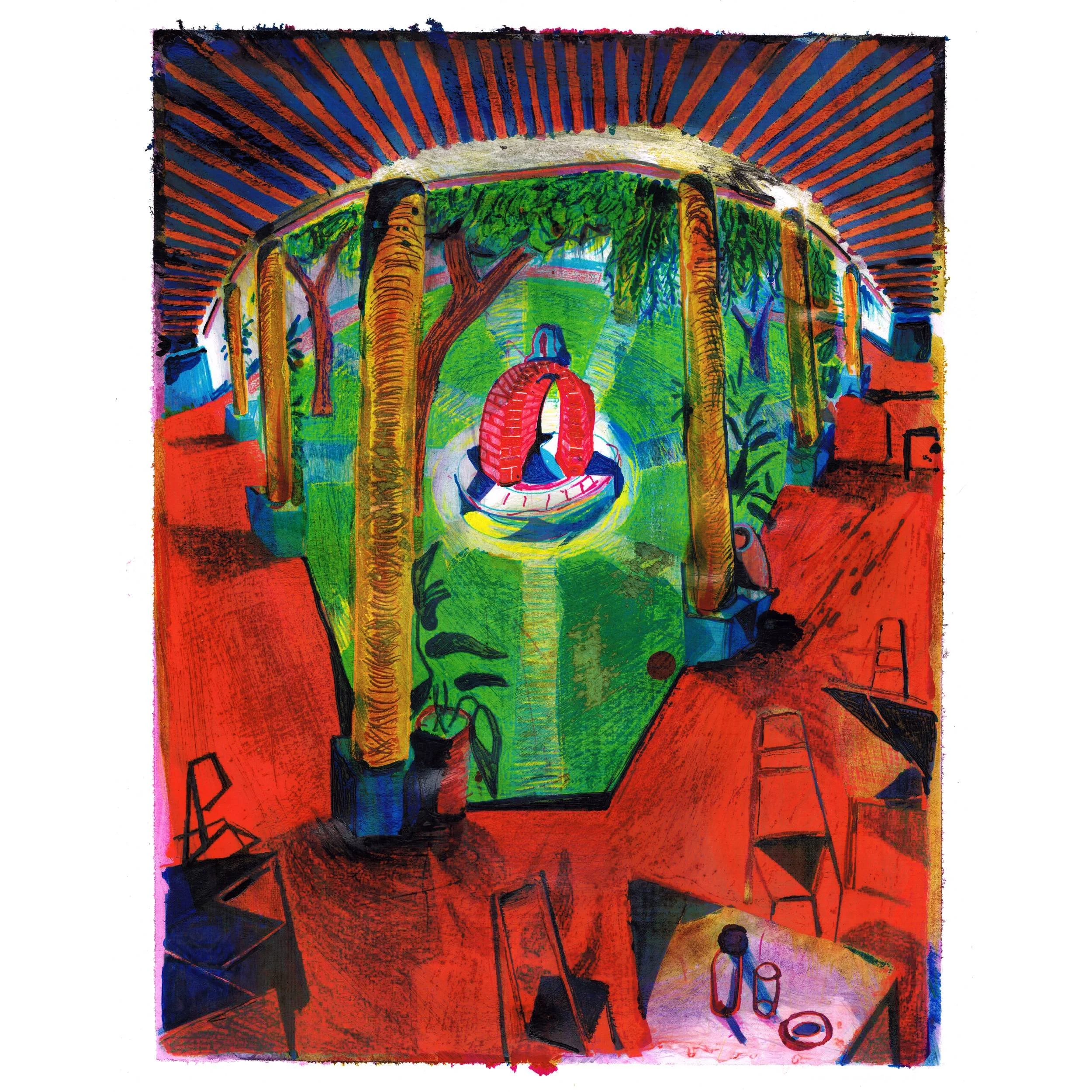 Hockney cuadrado