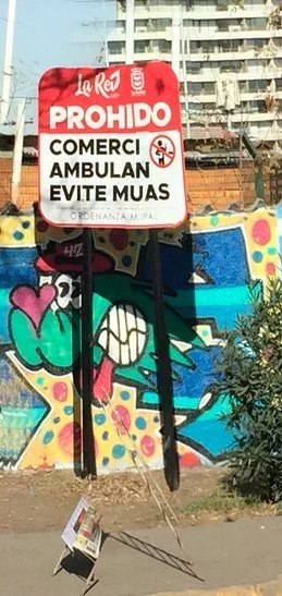 PROHIDO COMERCIO AMBULAN EVITE MUAS
