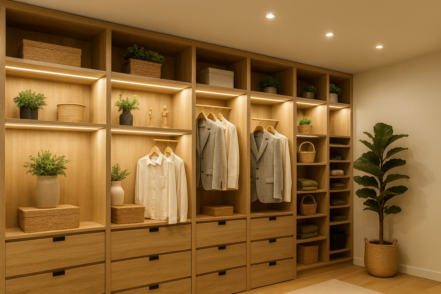 Bespoke walk-in wardrobes and custom storage solutions in Blackpool
