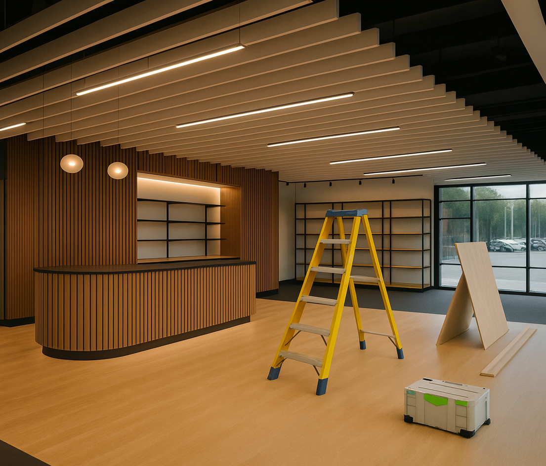 Commercial bespoke joinery and interior fit-out in Blackpool and the Fylde Coast